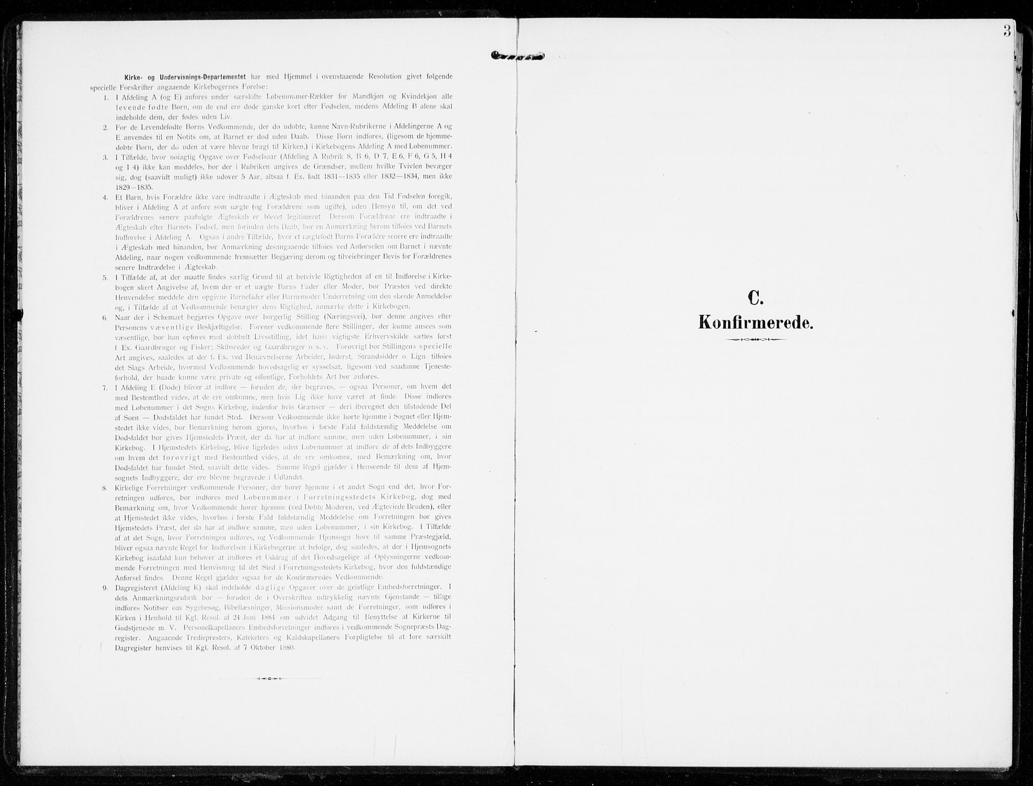 Sandar kirkebøker, SAKO/A-243/F/Fa/L0017: Parish register (official) no. 17, 1907-1917, p. 3