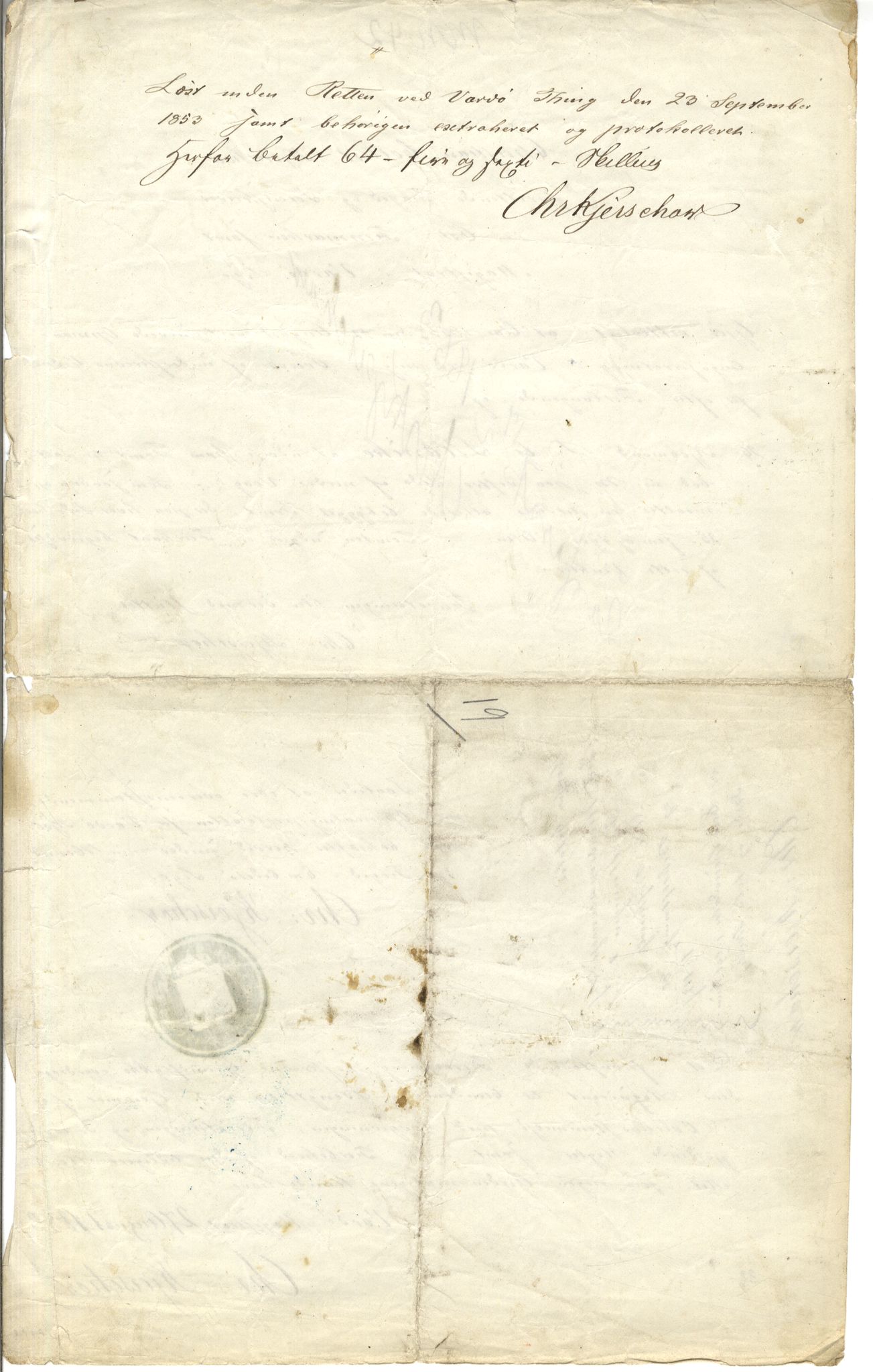Brodtkorb handel A/S, VAMU/A-0001/Q/Qb/L0001: Skjøter og grunnbrev i Vardø by, 1822-1943, p. 102