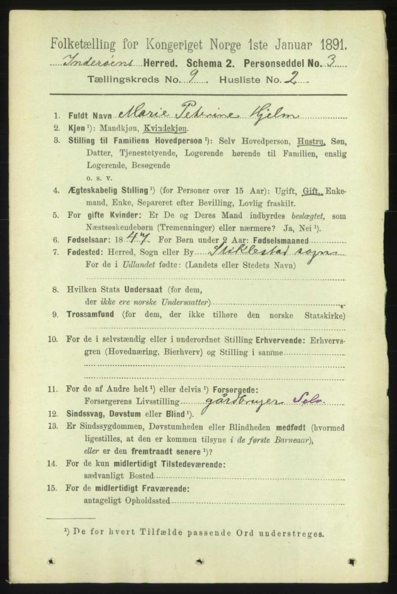 RA, 1891 census for 1729 Inderøy, 1891, p. 5180