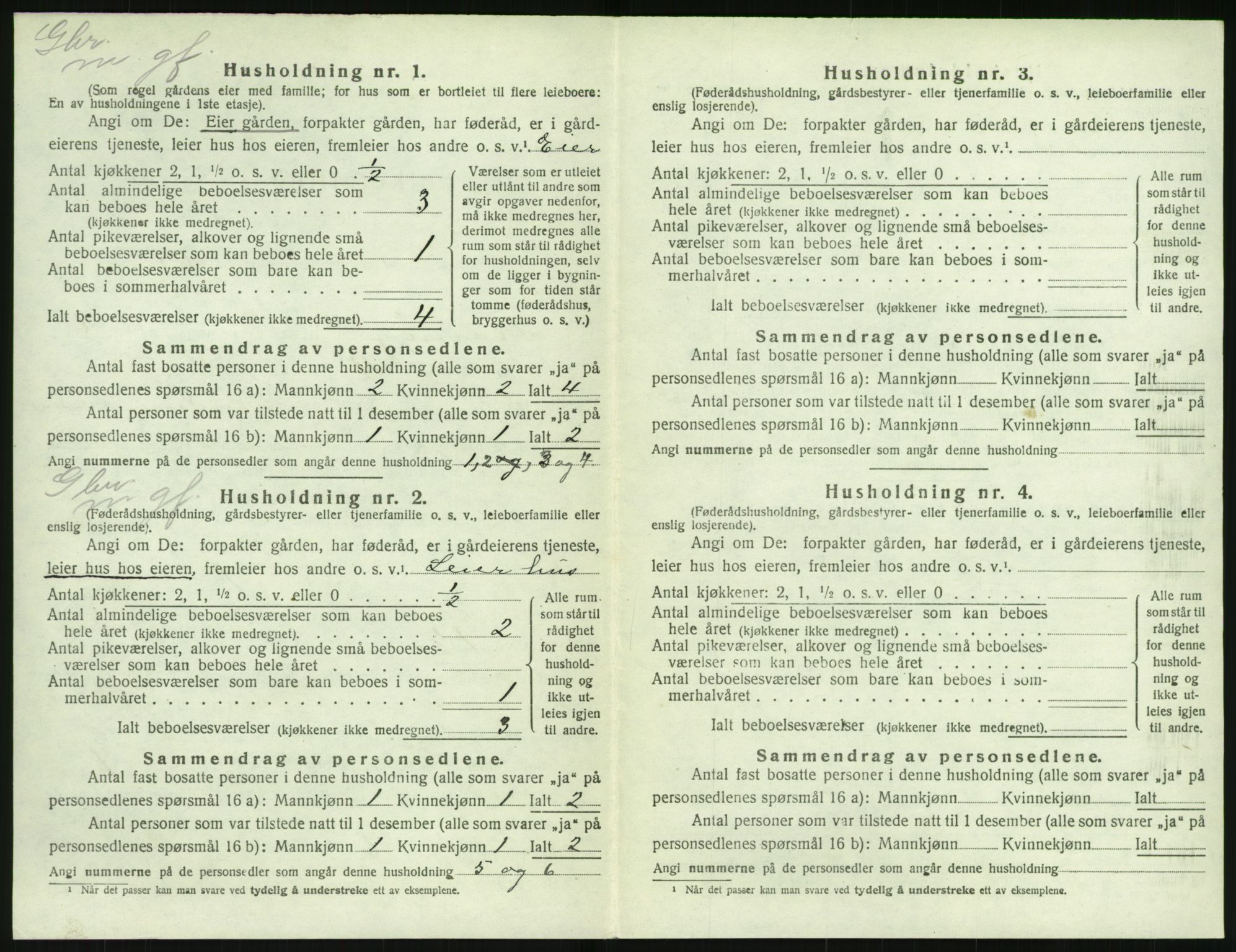 SAK, 1920 census for Tromøy, 1920, p. 794