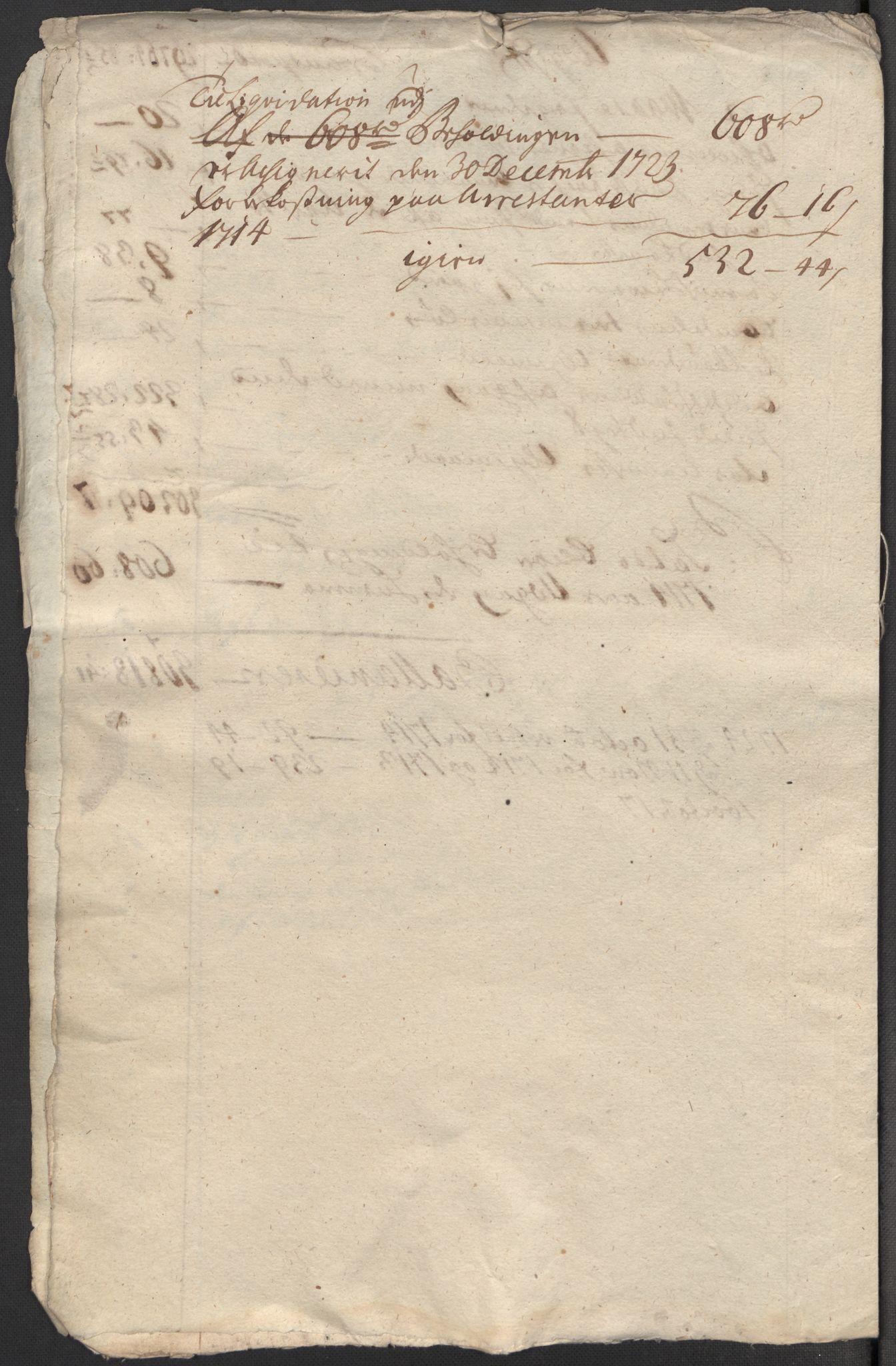 Rentekammeret inntil 1814, Reviderte regnskaper, Fogderegnskap, RA/EA-4092/R51/L3197: Fogderegnskap Nordhordland og Voss, 1714, p. 25