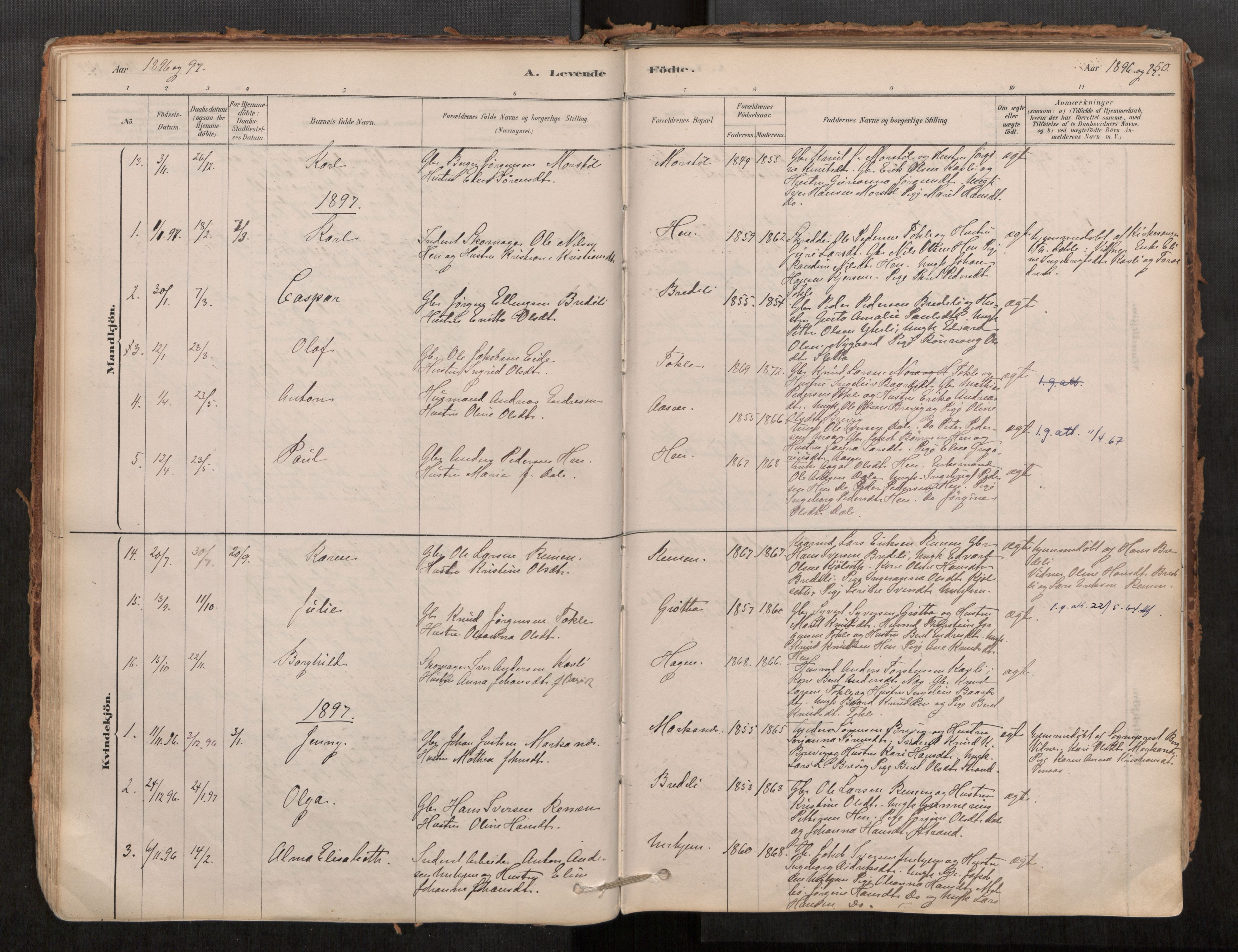 Ministerialprotokoller, klokkerbøker og fødselsregistre - Møre og Romsdal, SAT/A-1454/545/L0594: Parish register (official) no. 545A03, 1878-1920, p. 50