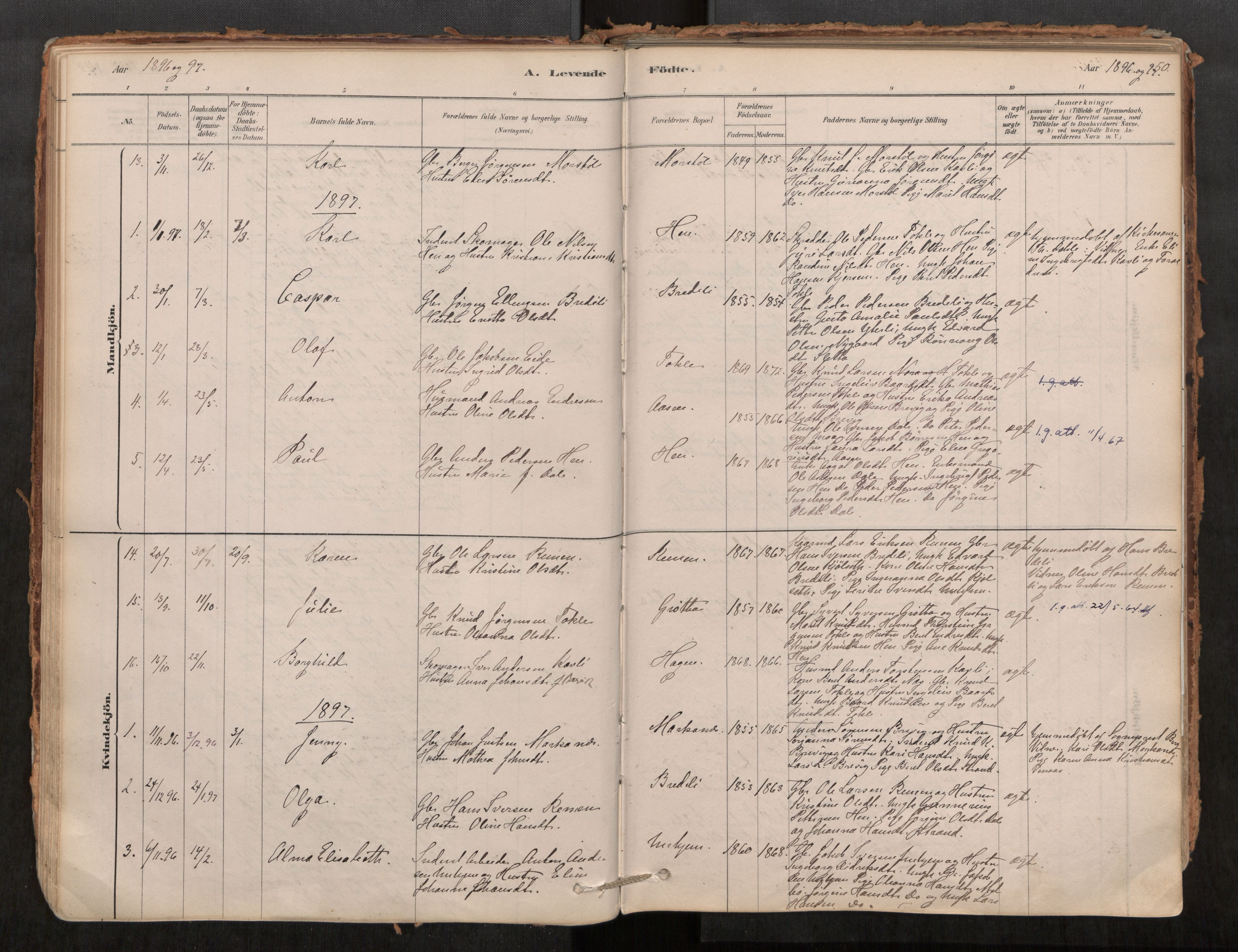 Ministerialprotokoller, klokkerbøker og fødselsregistre - Møre og Romsdal, AV/SAT-A-1454/545/L0594: Parish register (official) no. 545A03, 1878-1920, p. 50