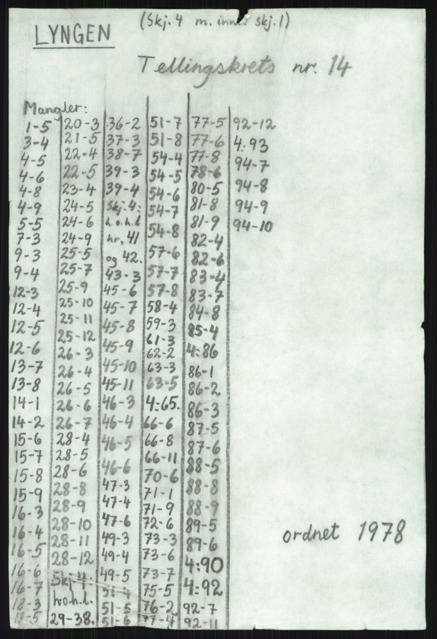 SATØ, 1920 census for Lyngen, 1920, p. 11490