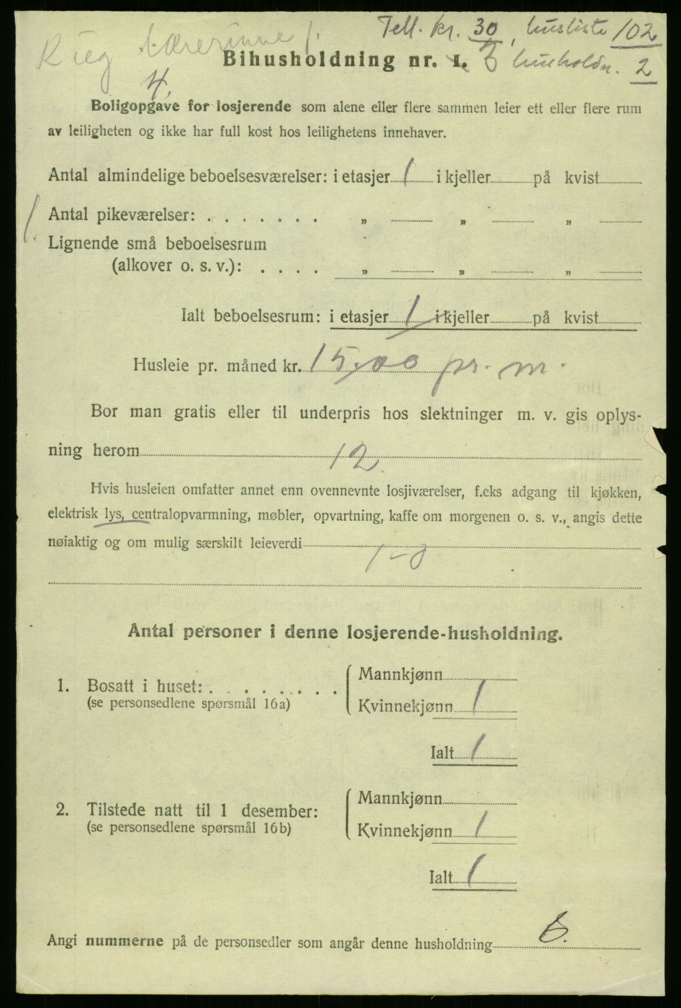 RA, 1920 census: Additional forms, 1920, p. 17