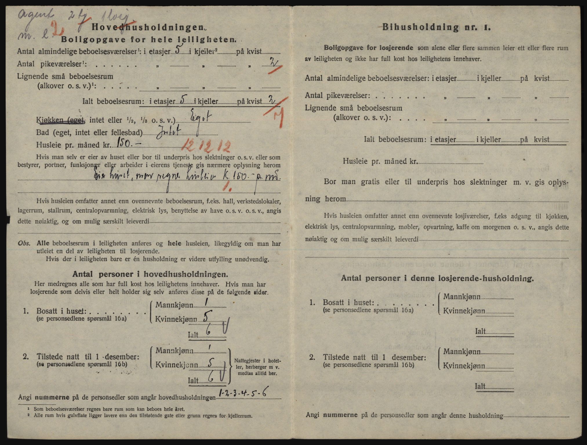 SATØ, 1920 census for Tromsø, 1920, p. 5158