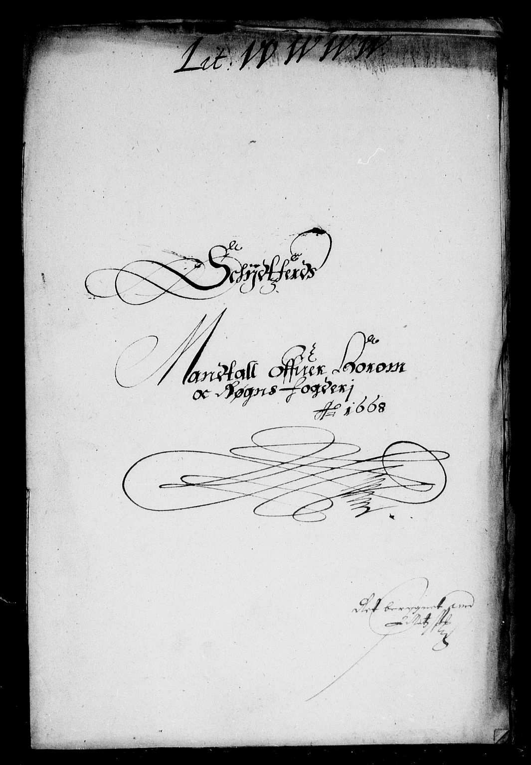 Rentekammeret inntil 1814, Reviderte regnskaper, Stiftamtstueregnskaper, Landkommissariatet på Akershus og Akershus stiftamt, RA/EA-5869/R/Rb/L0053: Akershus stiftamt, 1668