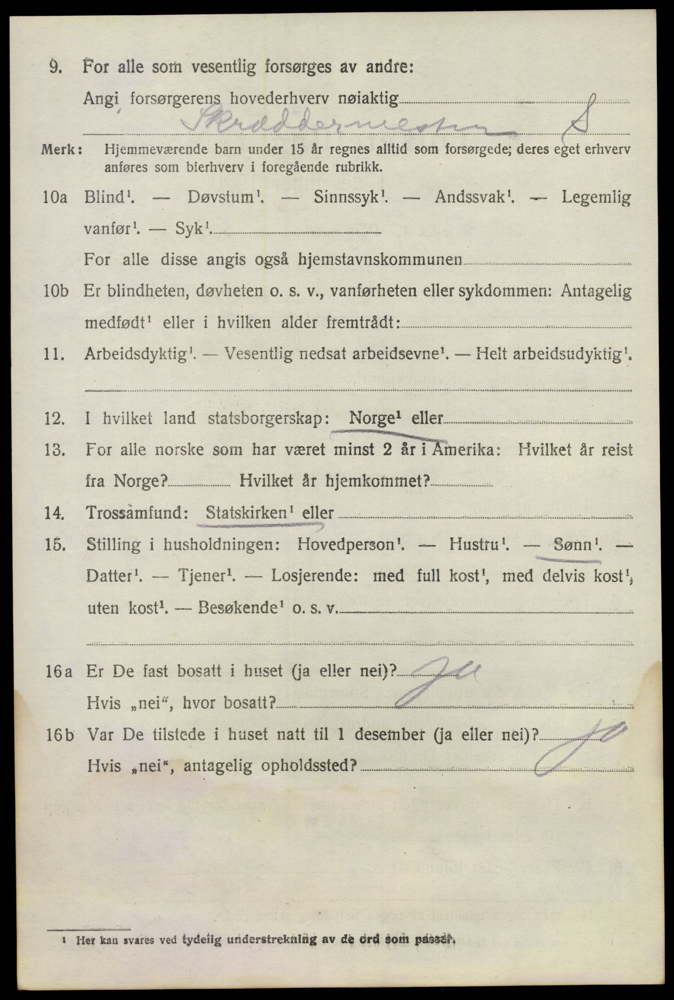 SAO, 1920 census for Fet, 1920, p. 4357