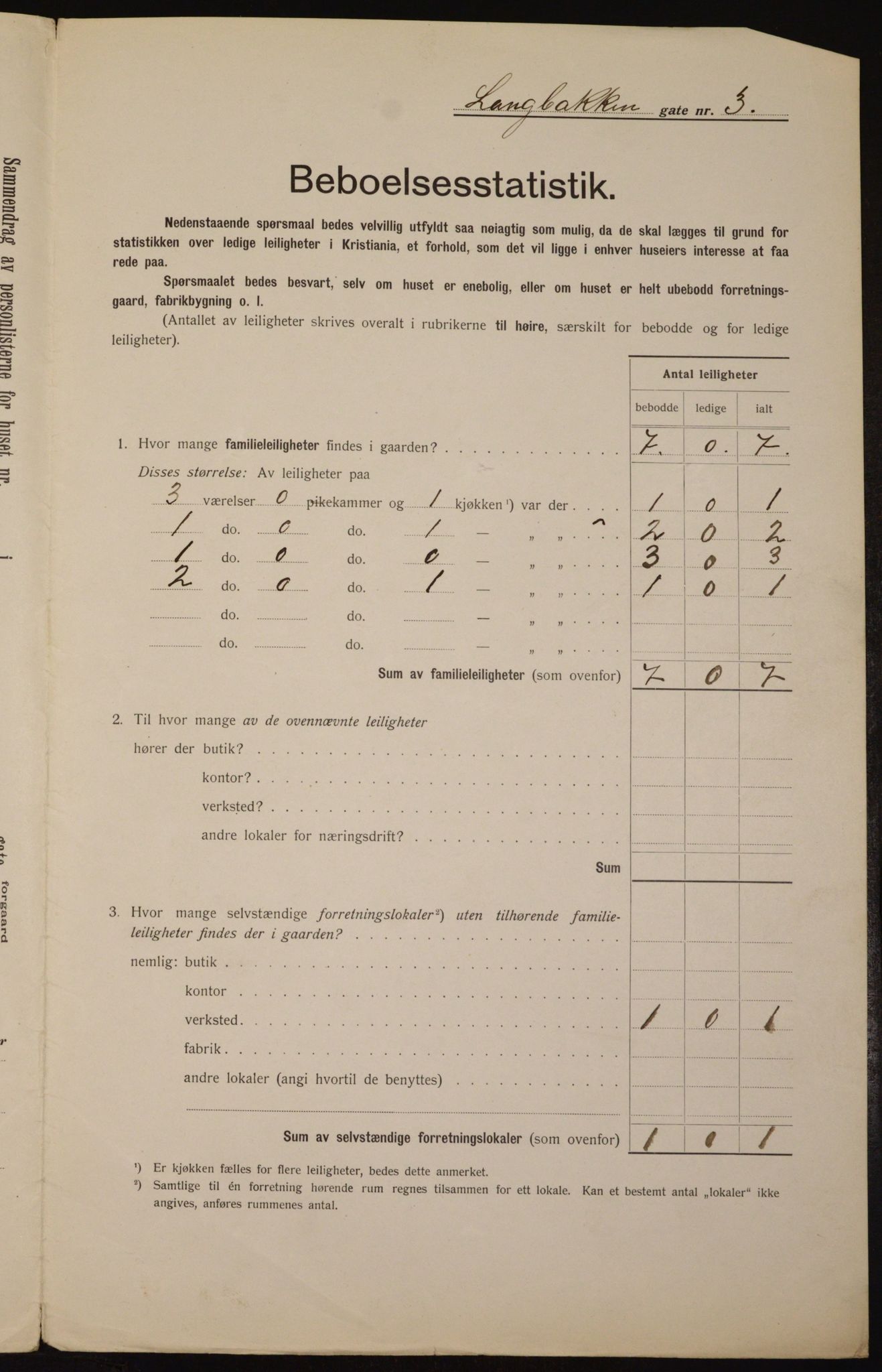 OBA, Municipal Census 1912 for Kristiania, 1912, p. 56610