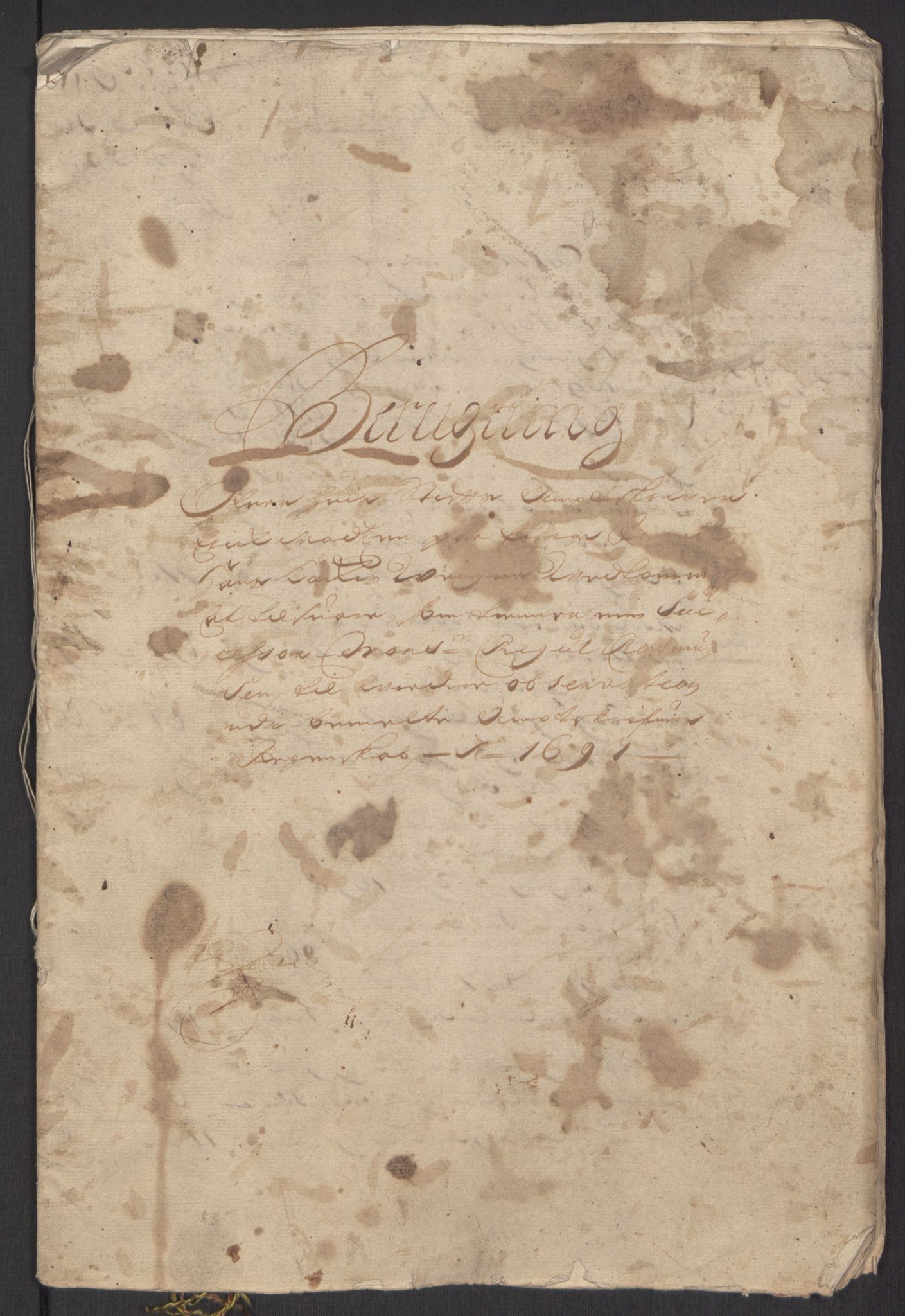 Rentekammeret inntil 1814, Reviderte regnskaper, Fogderegnskap, RA/EA-4092/R62/L4185: Fogderegnskap Stjørdal og Verdal, 1692, p. 346