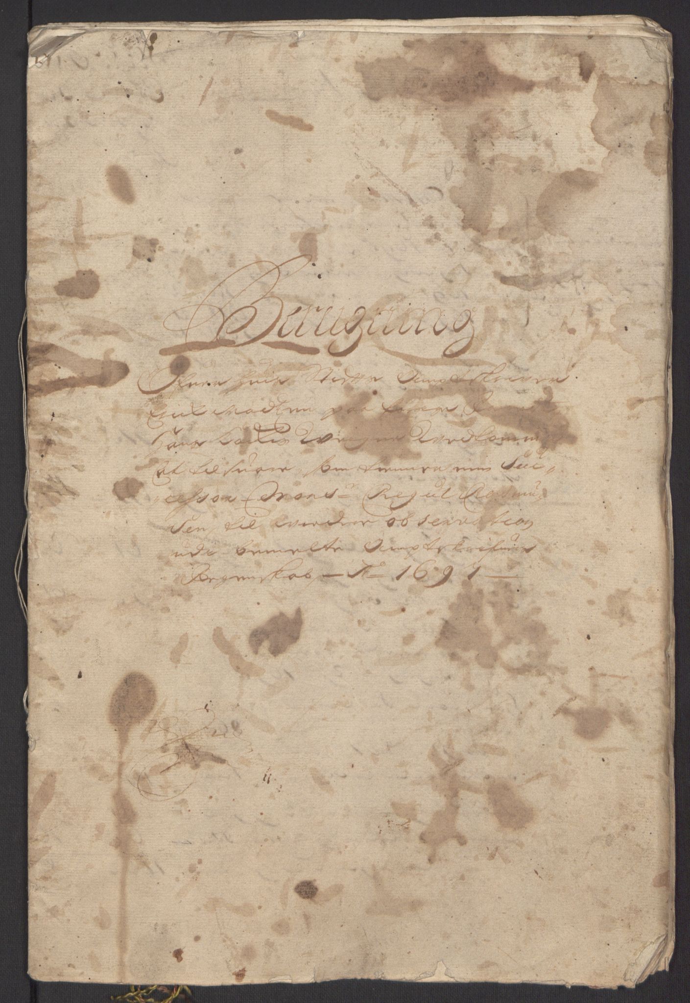 Rentekammeret inntil 1814, Reviderte regnskaper, Fogderegnskap, AV/RA-EA-4092/R62/L4185: Fogderegnskap Stjørdal og Verdal, 1692, p. 346