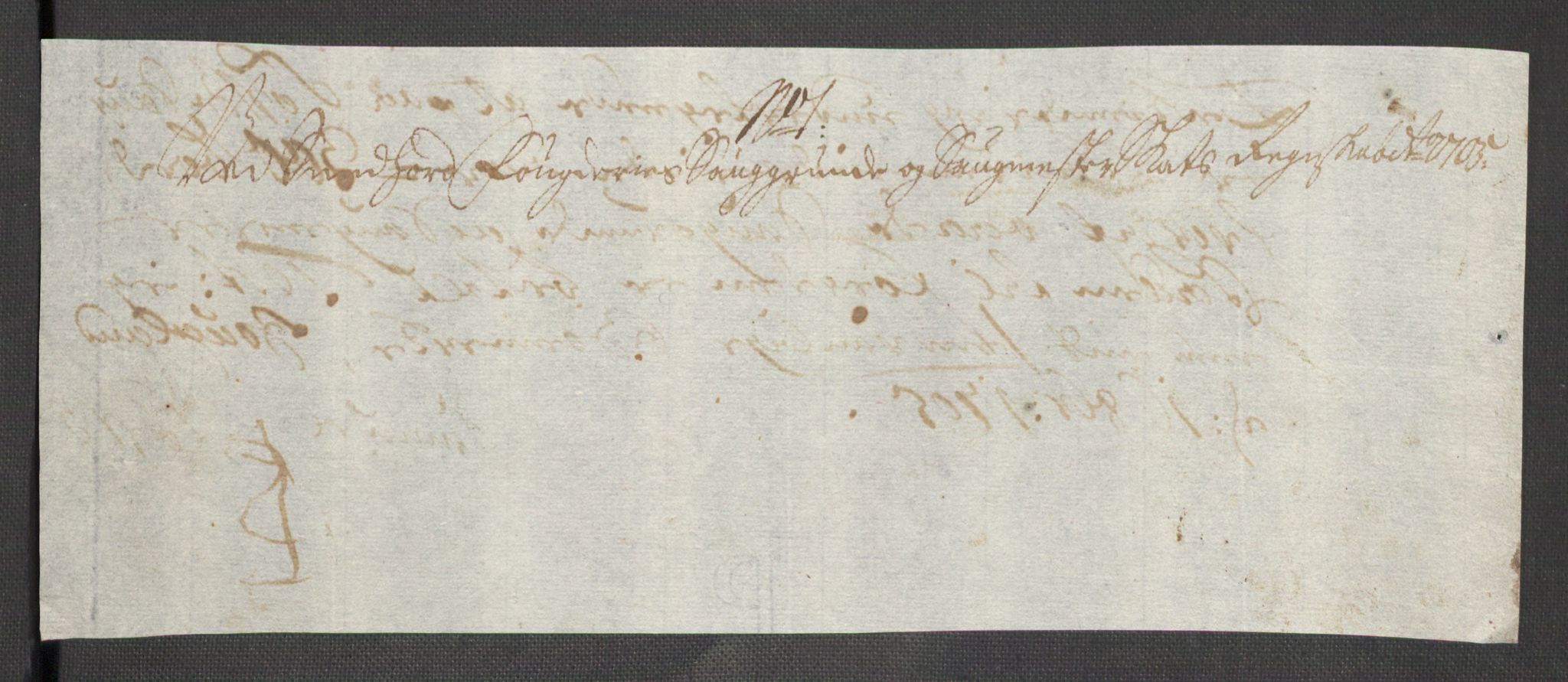 Rentekammeret inntil 1814, Reviderte regnskaper, Fogderegnskap, AV/RA-EA-4092/R48/L2983: Fogderegnskap Sunnhordland og Hardanger, 1705, p. 122