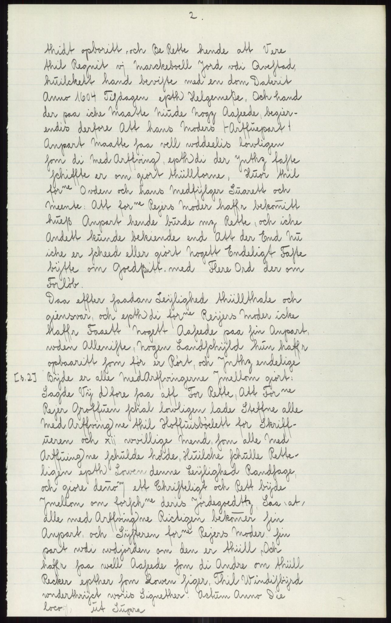 Samlinger til kildeutgivelse, Diplomavskriftsamlingen, AV/RA-EA-4053/H/Ha, p. 2961