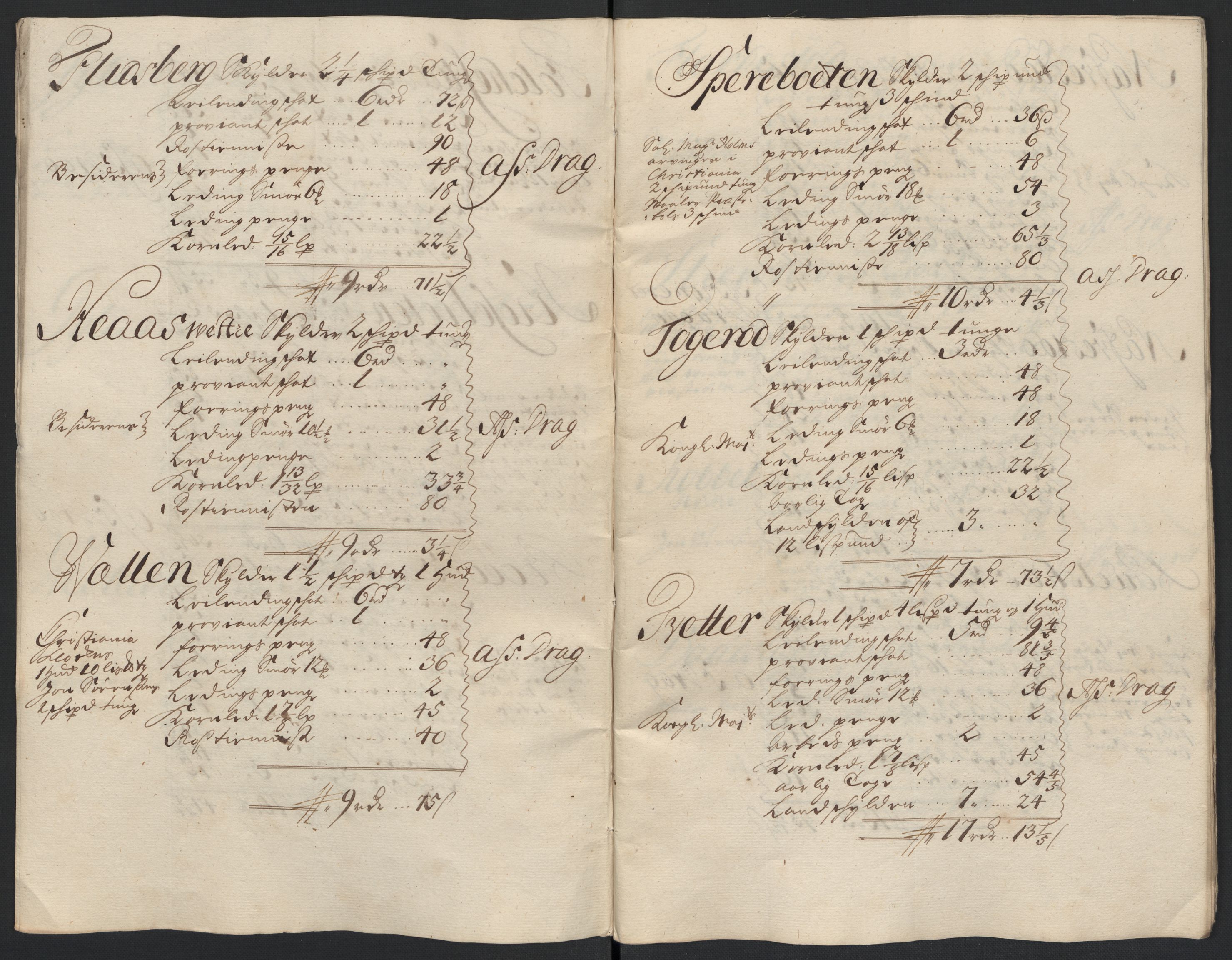 Rentekammeret inntil 1814, Reviderte regnskaper, Fogderegnskap, AV/RA-EA-4092/R04/L0135: Fogderegnskap Moss, Onsøy, Tune, Veme og Åbygge, 1709-1710, p. 304