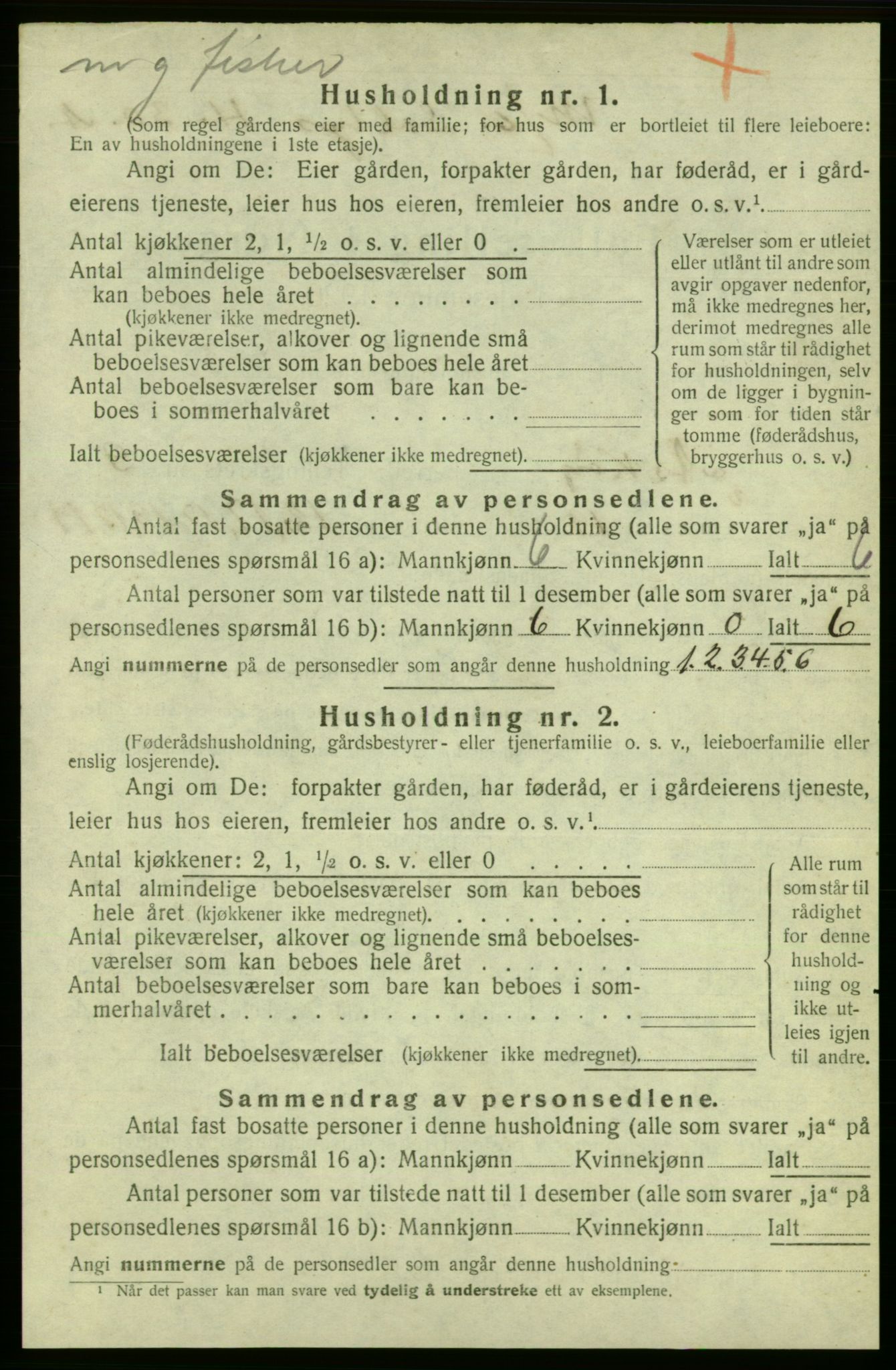 SAB, 1920 census for Askøy, 1920, p. 3361