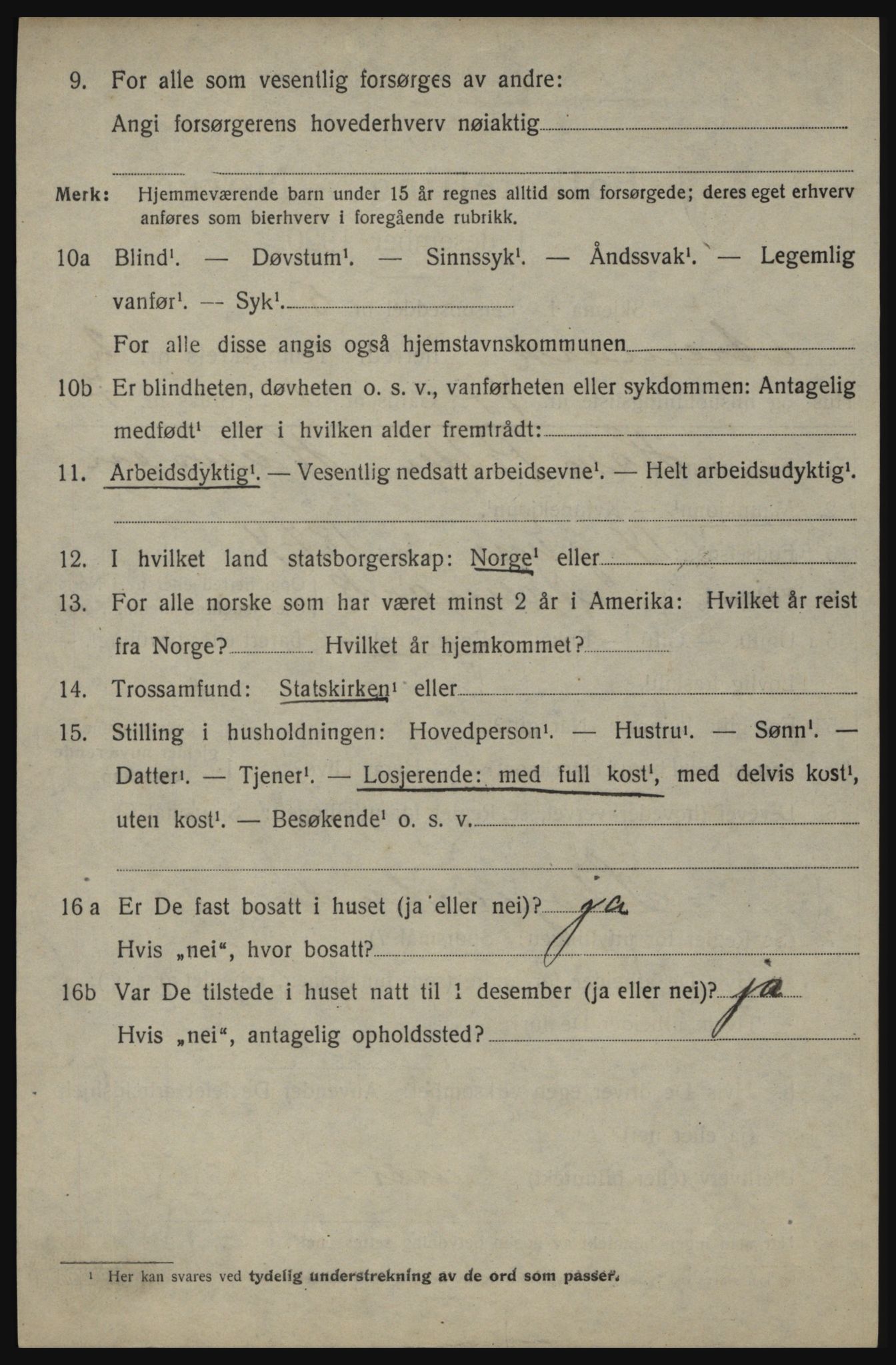 SAO, 1920 census for Aremark, 1920, p. 2118