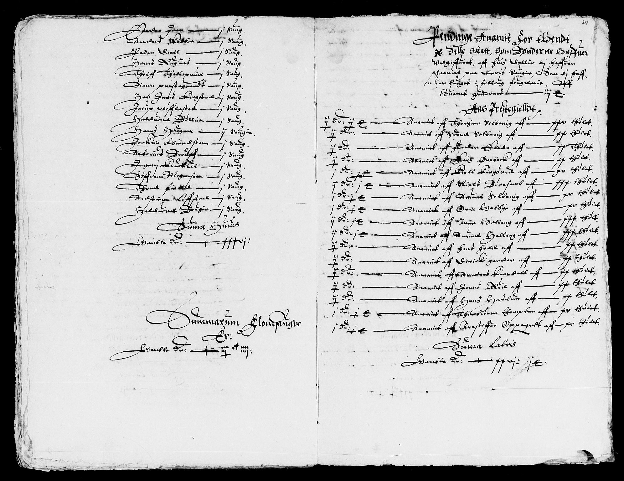 Rentekammeret inntil 1814, Reviderte regnskaper, Lensregnskaper, AV/RA-EA-5023/R/Rb/Rba/L0036: Akershus len, 1614-1615