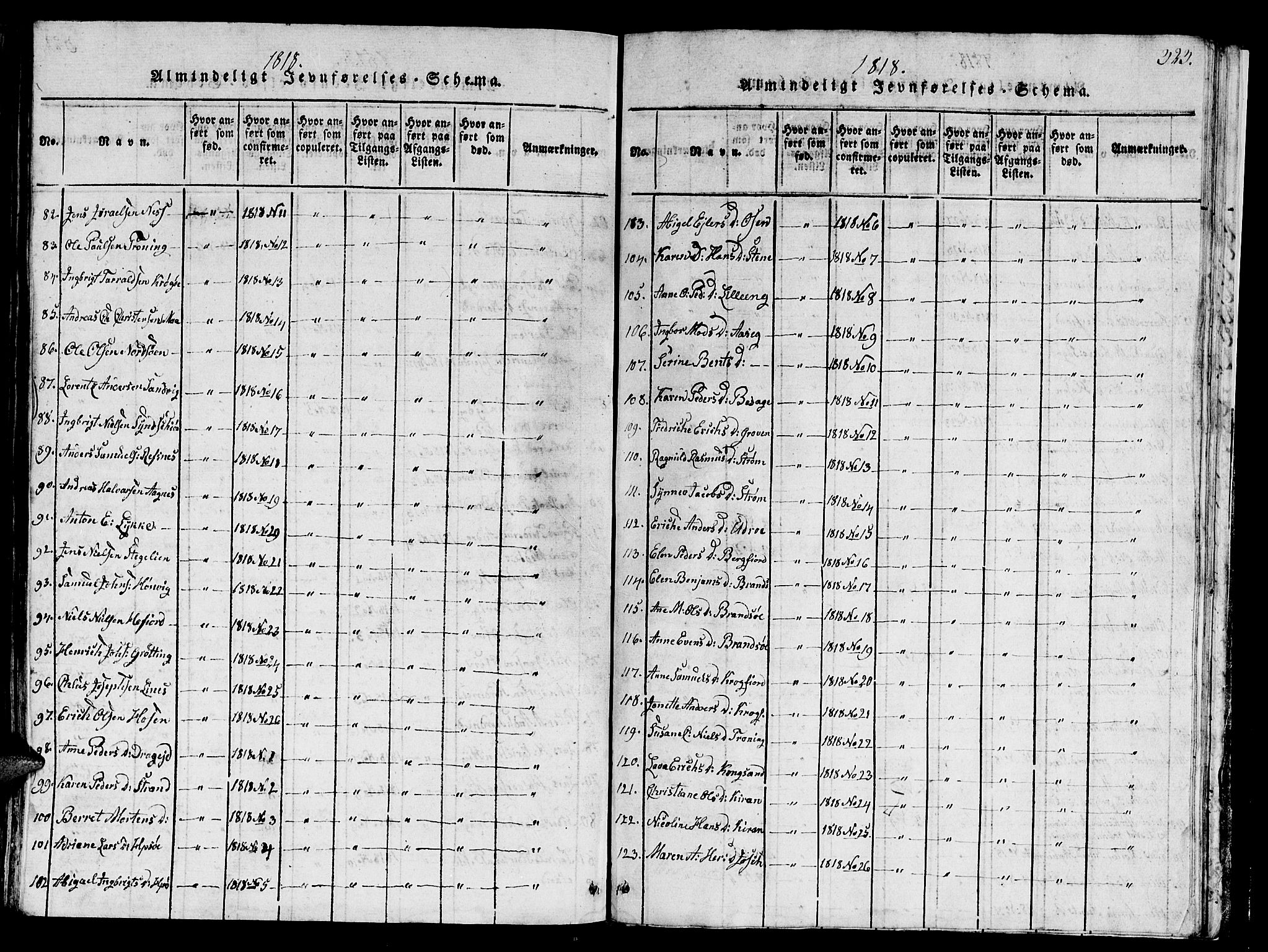 Ministerialprotokoller, klokkerbøker og fødselsregistre - Sør-Trøndelag, AV/SAT-A-1456/657/L0714: Parish register (copy) no. 657C01, 1818-1868, p. 323