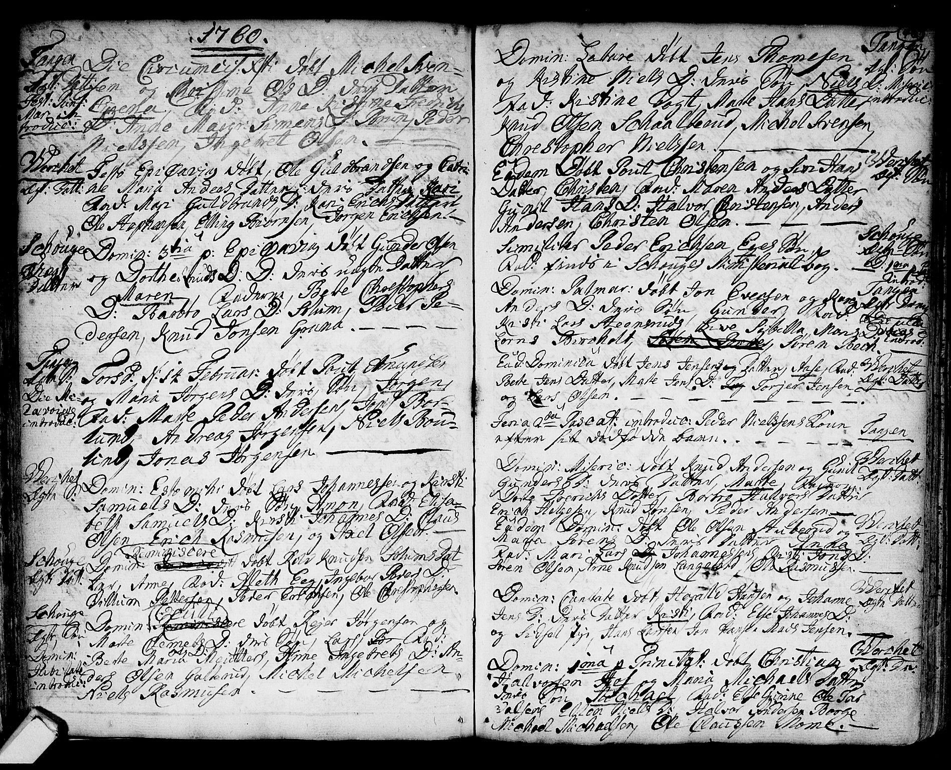 Strømsø kirkebøker, AV/SAKO-A-246/F/Fb/L0002: Parish register (official) no. II 2, 1739-1814, p. 46