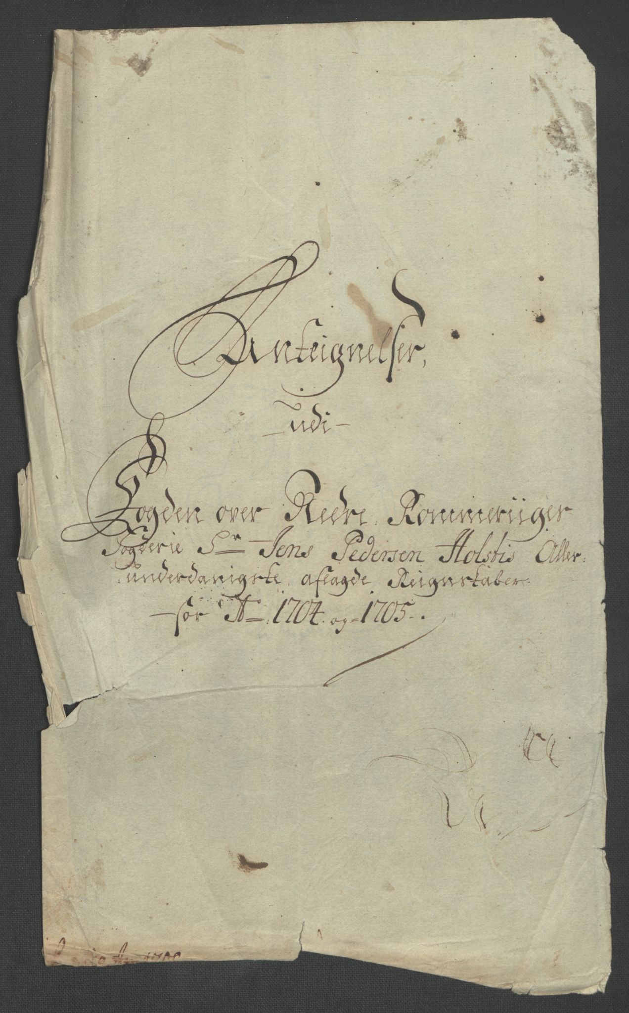 Rentekammeret inntil 1814, Reviderte regnskaper, Fogderegnskap, RA/EA-4092/R11/L0589: Fogderegnskap Nedre Romerike, 1705, p. 224