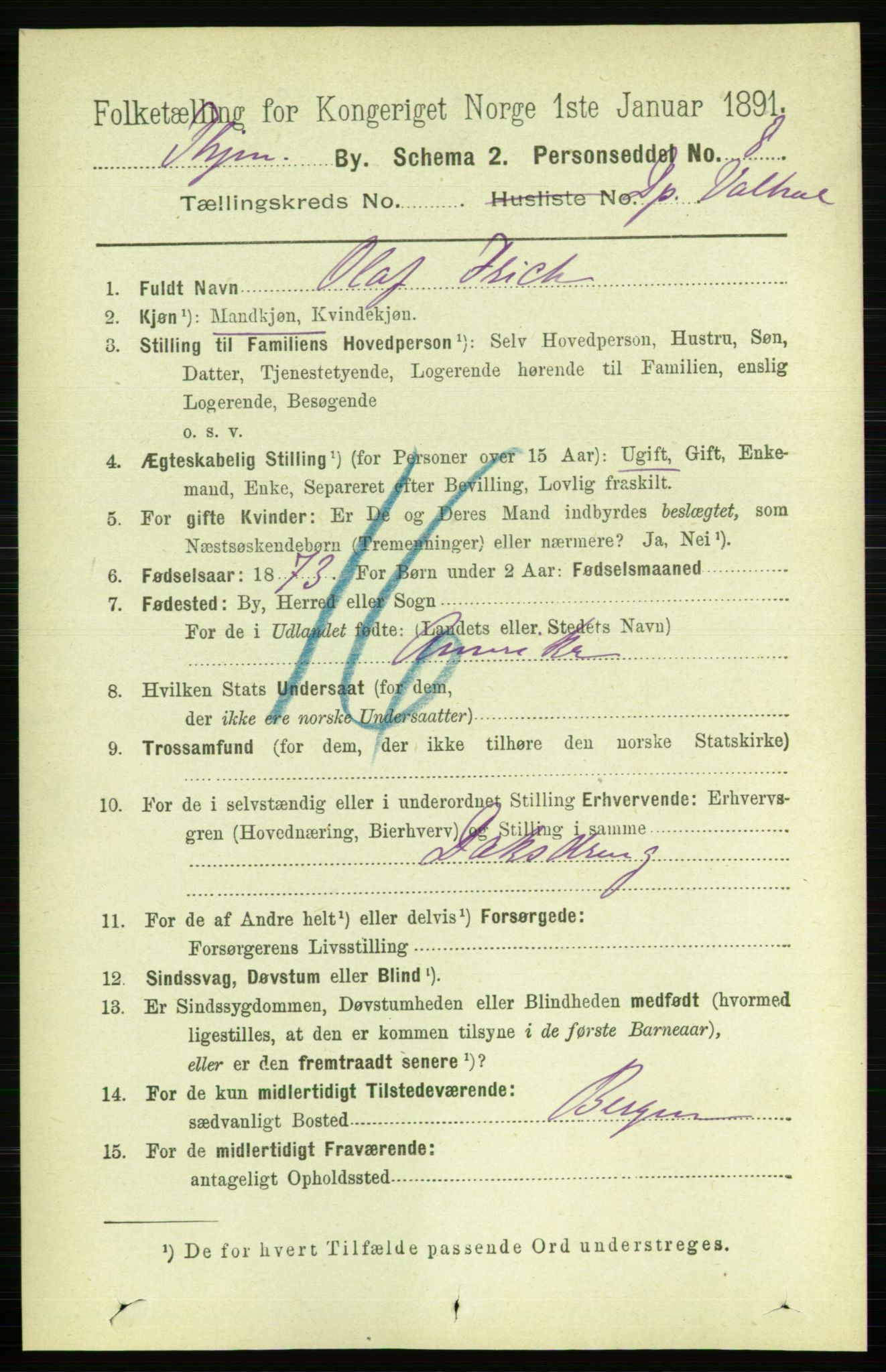 RA, 1891 census for 1601 Trondheim, 1891, p. 28655