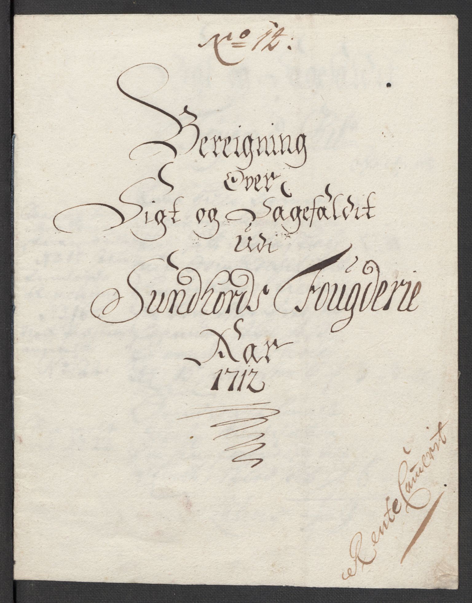 Rentekammeret inntil 1814, Reviderte regnskaper, Fogderegnskap, AV/RA-EA-4092/R48/L2988: Fogderegnskap Sunnhordland og Hardanger, 1712, p. 207