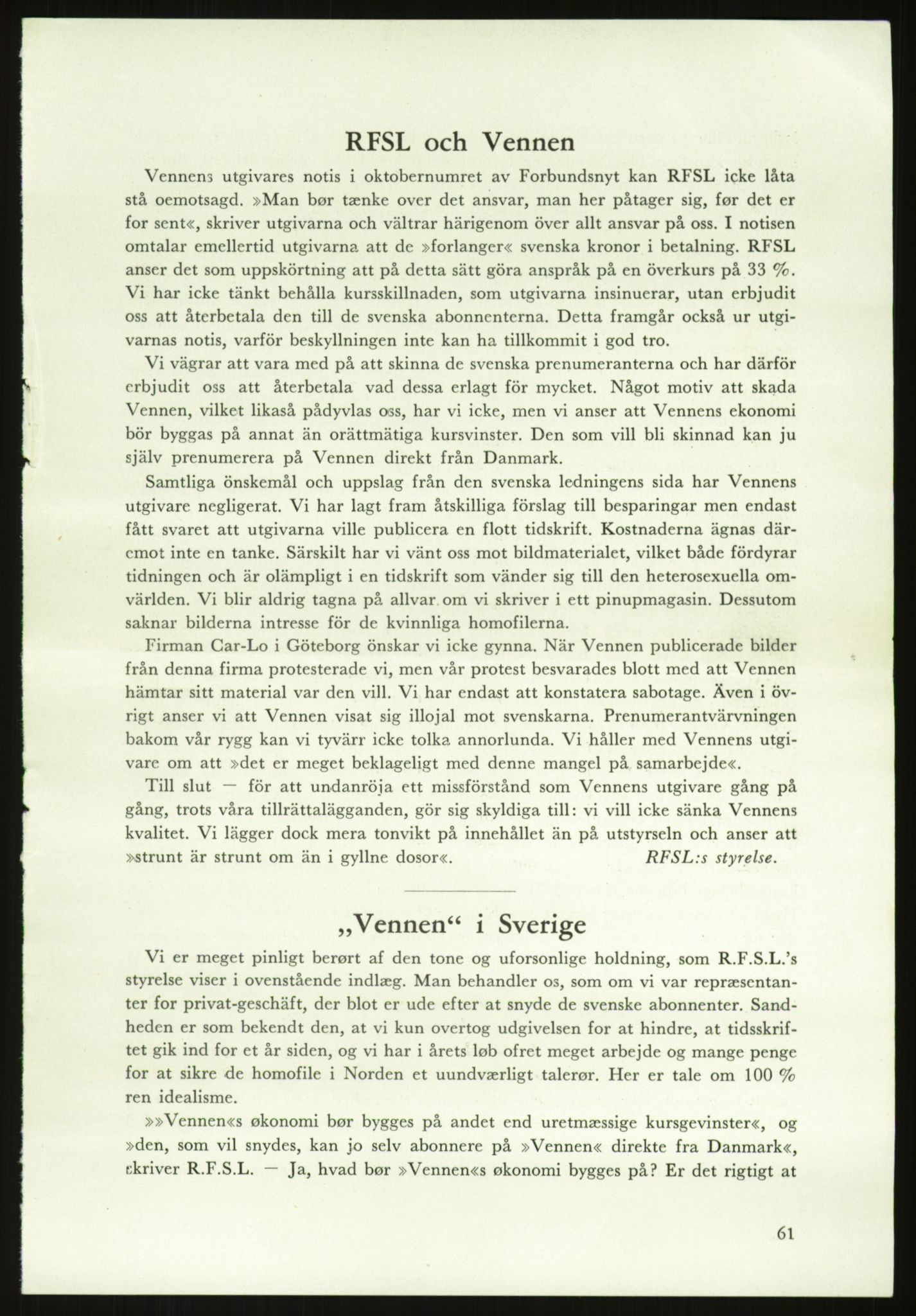 Det Norske Forbundet av 1948/Landsforeningen for Lesbisk og Homofil Frigjøring, AV/RA-PA-1216/E/Eb/L0001: Intern informasjon, 1952-1991, p. 25