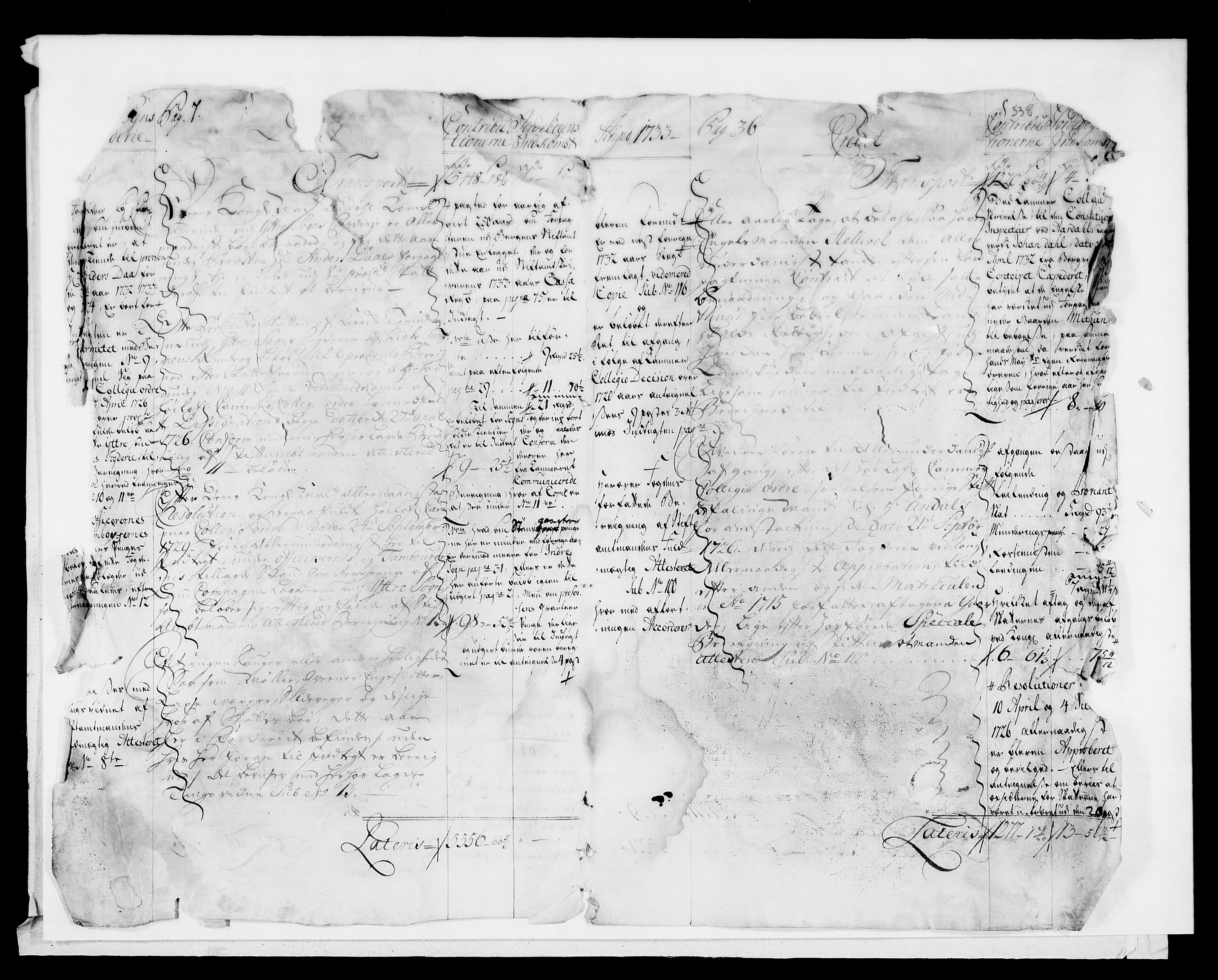 Rentekammeret inntil 1814, Reviderte regnskaper, Fogderegnskap, AV/RA-EA-4092/R52/L3337: Fogderegnskap Sogn, 1733, p. 20