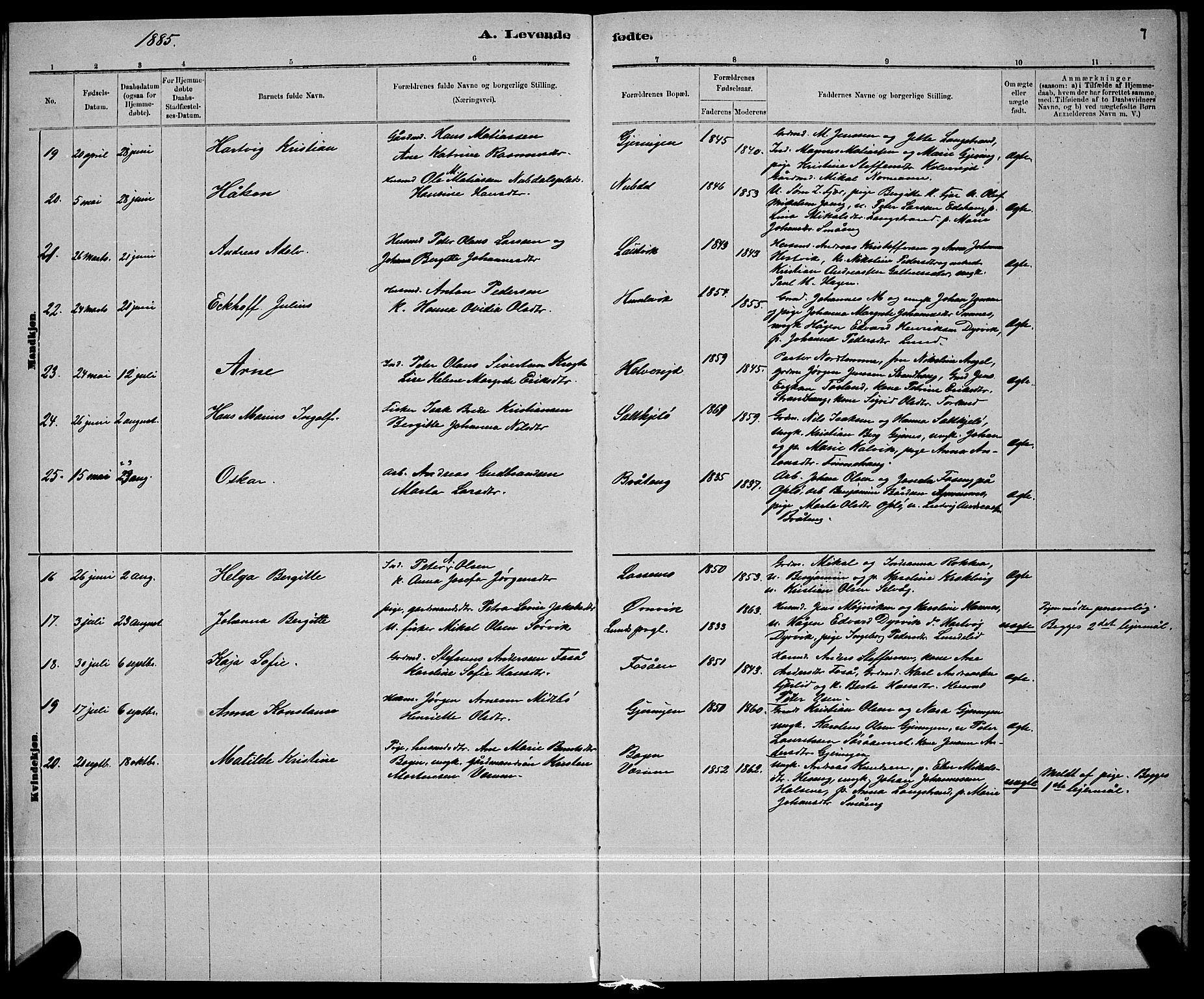 Ministerialprotokoller, klokkerbøker og fødselsregistre - Nord-Trøndelag, AV/SAT-A-1458/780/L0651: Parish register (copy) no. 780C03, 1884-1898, p. 9