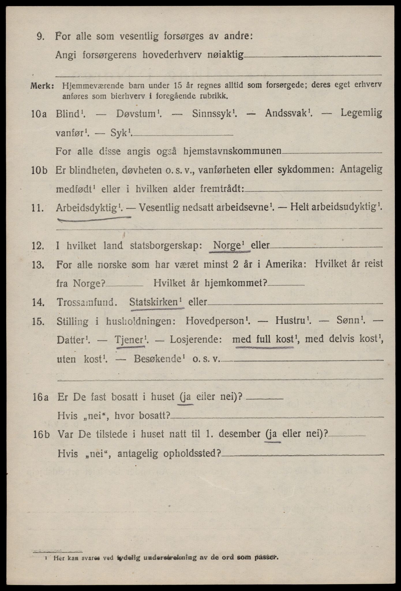 SAKO, 1920 census for Vinje, 1920, p. 1974