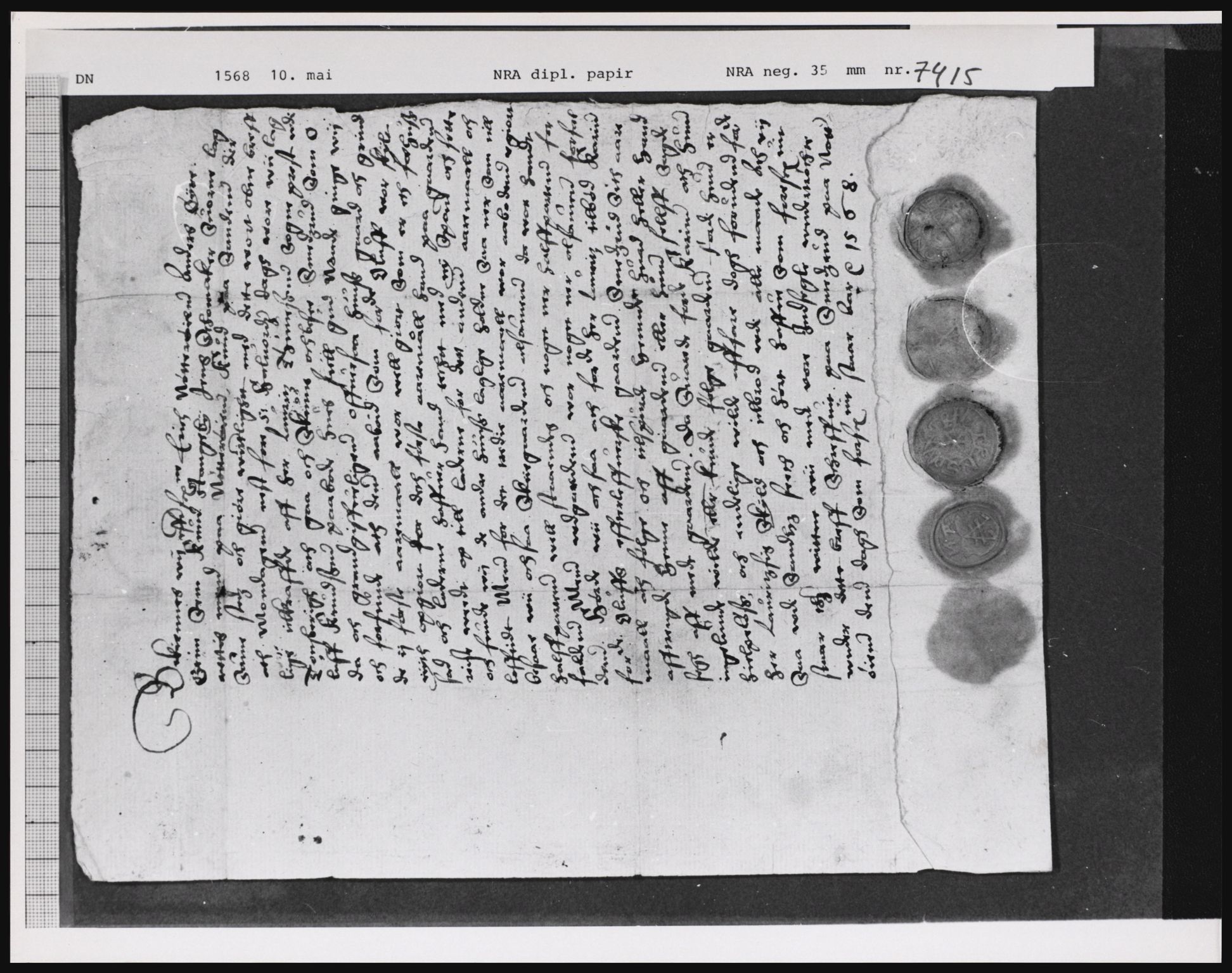 Riksarkivets diplomsamling, RA/EA-5965/F02, 1395-1570, p. 1573