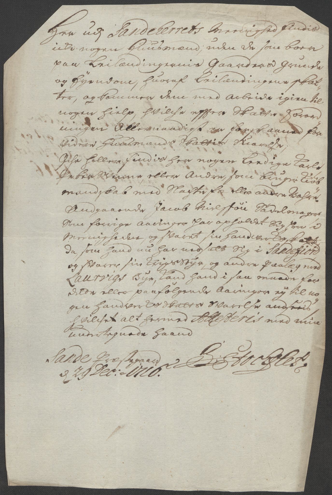 Rentekammeret inntil 1814, Reviderte regnskaper, Fogderegnskap, RA/EA-4092/R33/L1987: Fogderegnskap Larvik grevskap, 1716-1717, p. 159