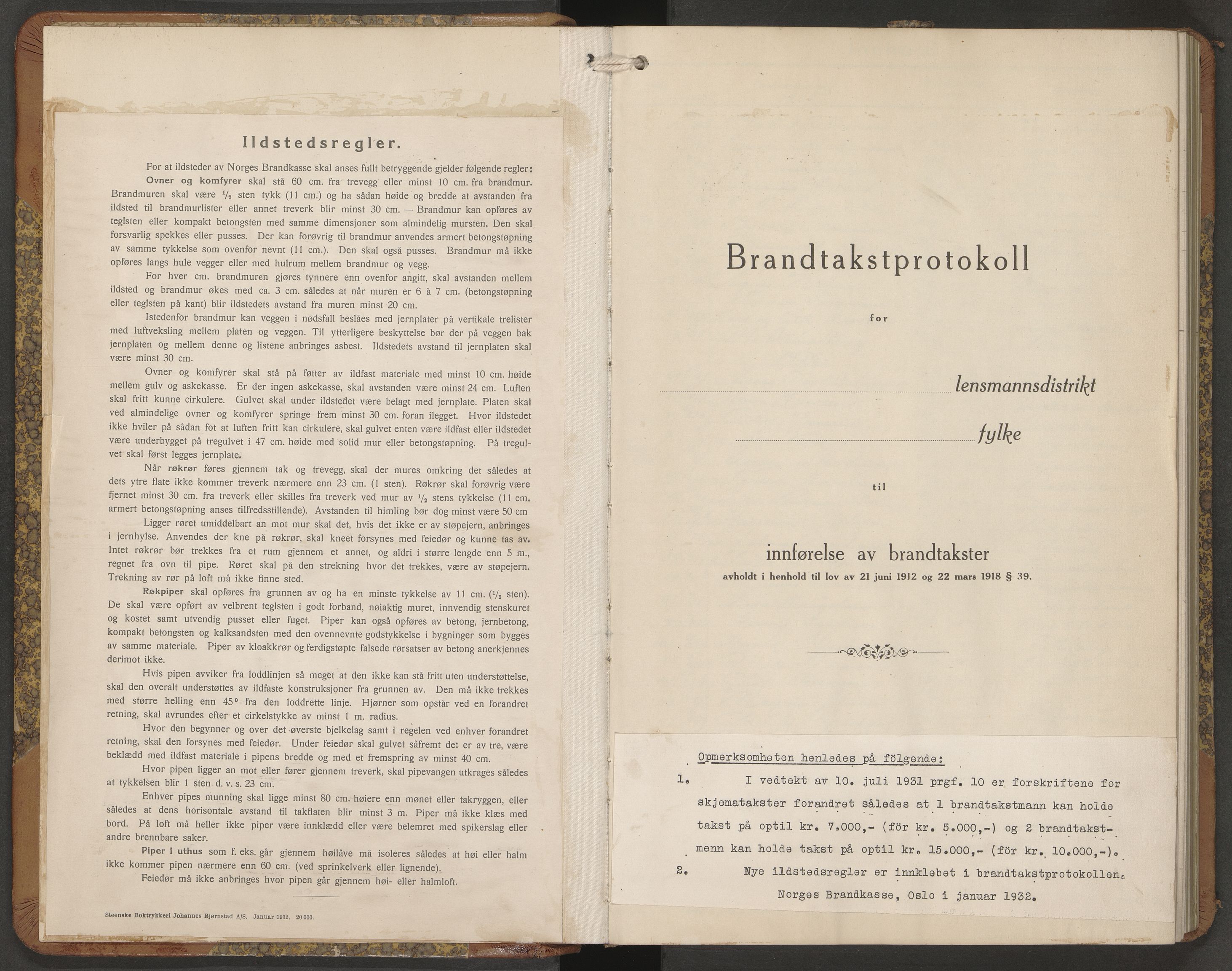 Norges Brannkasse Tromøy, AV/SAK-2241-0049/F/Fa/L0011: Branntakstprotokoll nr. 7 med gårdsnavnregister, 1935-1949