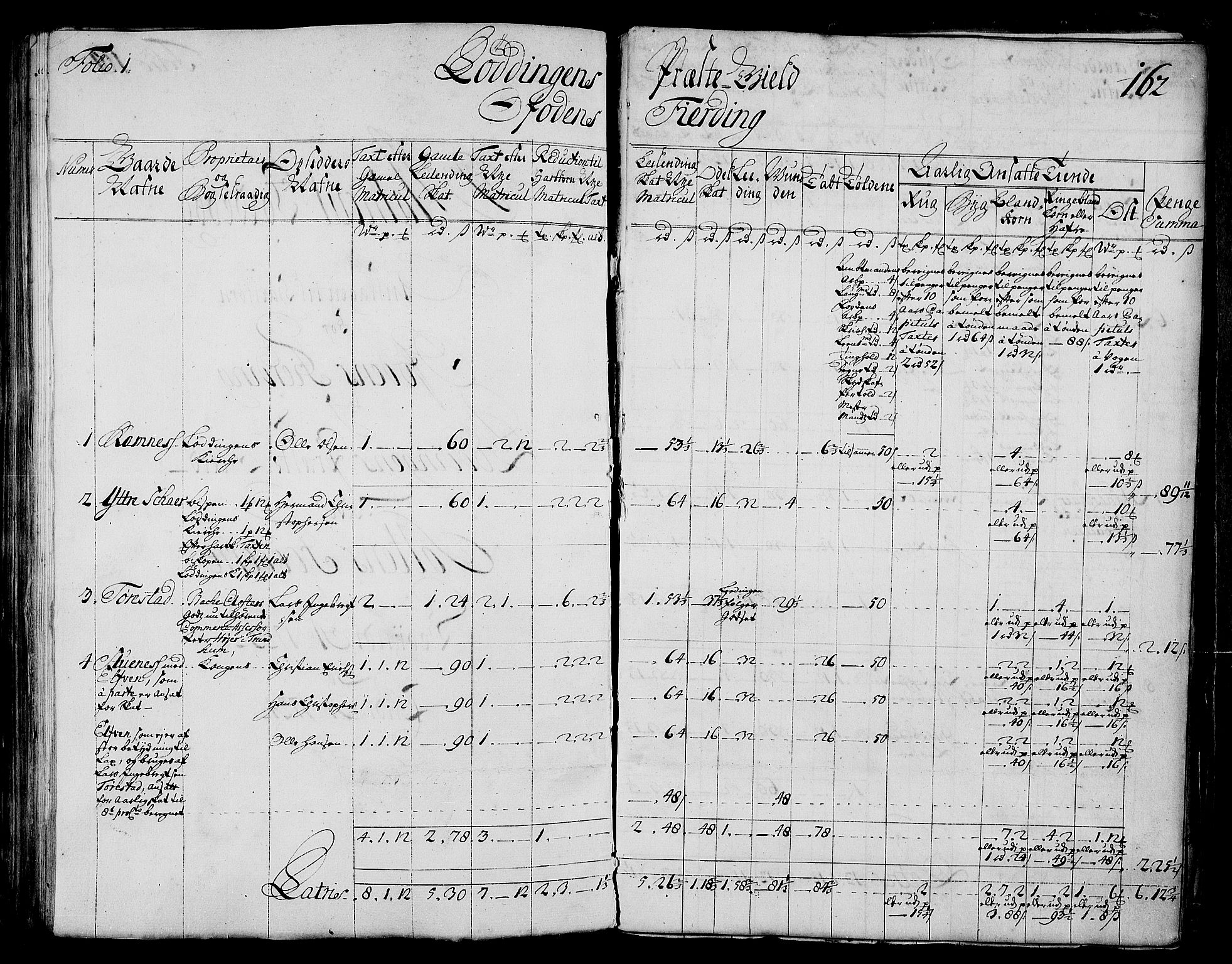 Rentekammeret inntil 1814, Realistisk ordnet avdeling, AV/RA-EA-4070/N/Nb/Nbf/L0173: Salten matrikkelprotokoll, 1723, p. 166