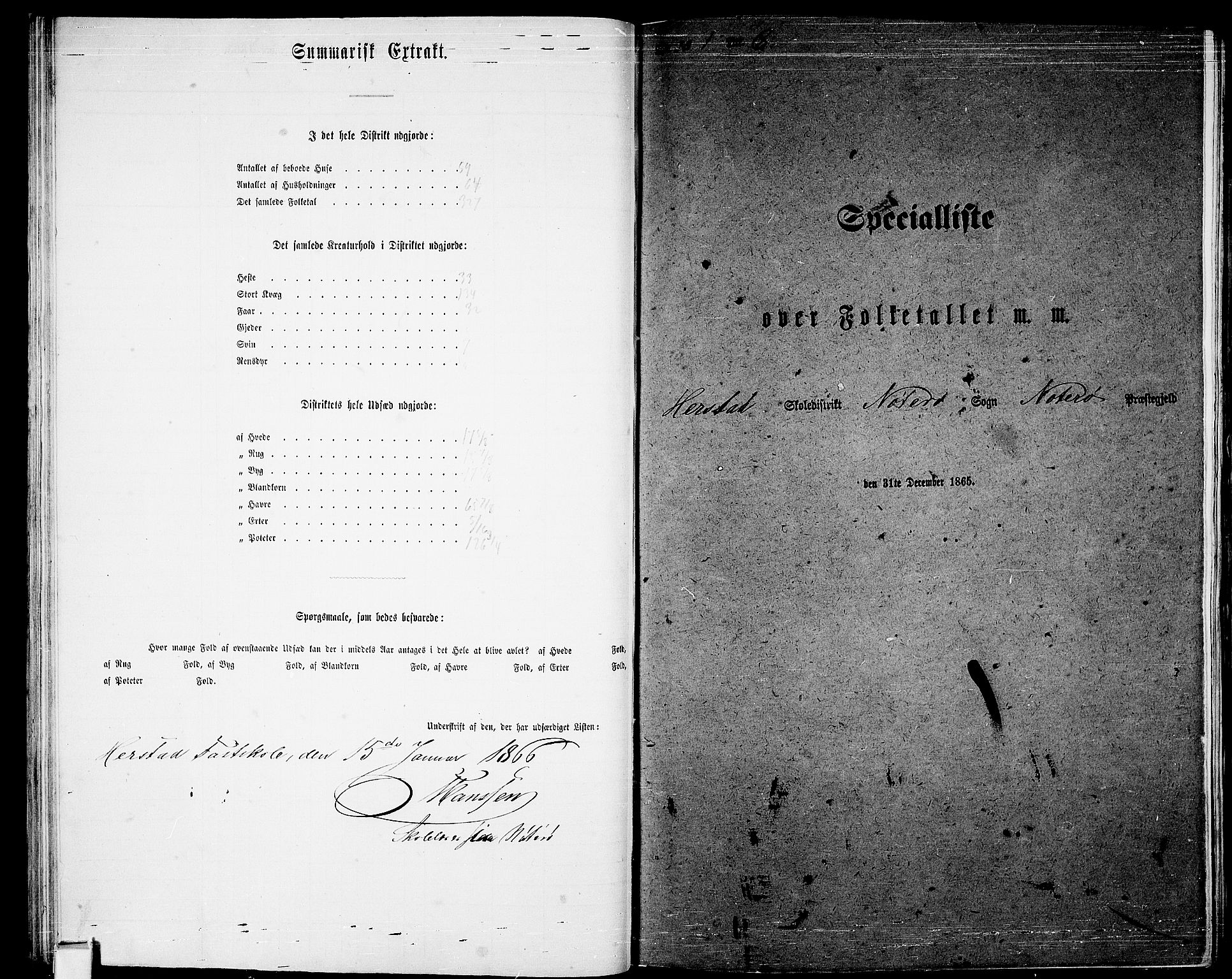 RA, 1865 census for Nøtterøy, 1865, p. 38