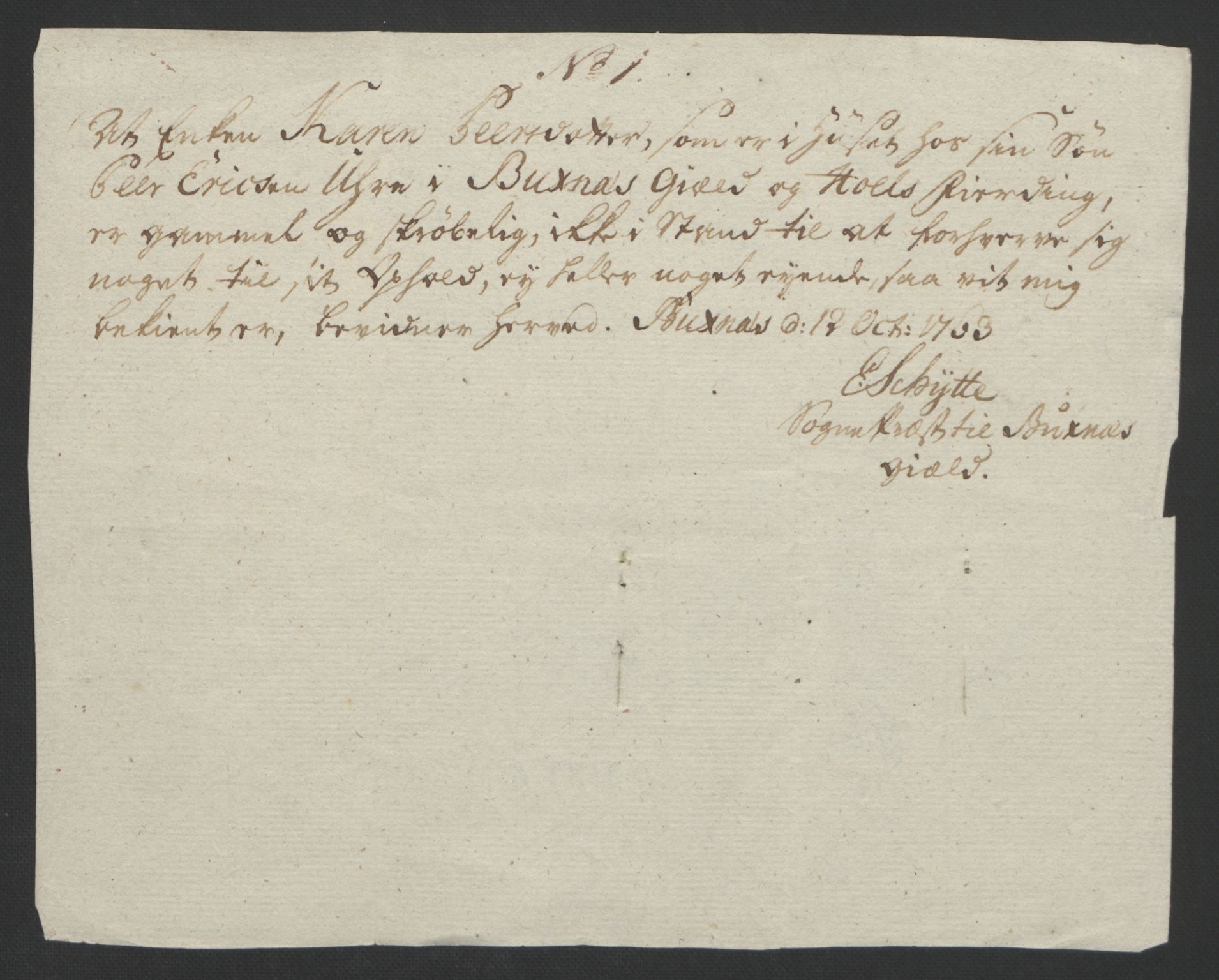 Rentekammeret inntil 1814, Reviderte regnskaper, Fogderegnskap, AV/RA-EA-4092/R67/L4747: Ekstraskatten Vesterålen, Andenes og Lofoten, 1762-1766, p. 33