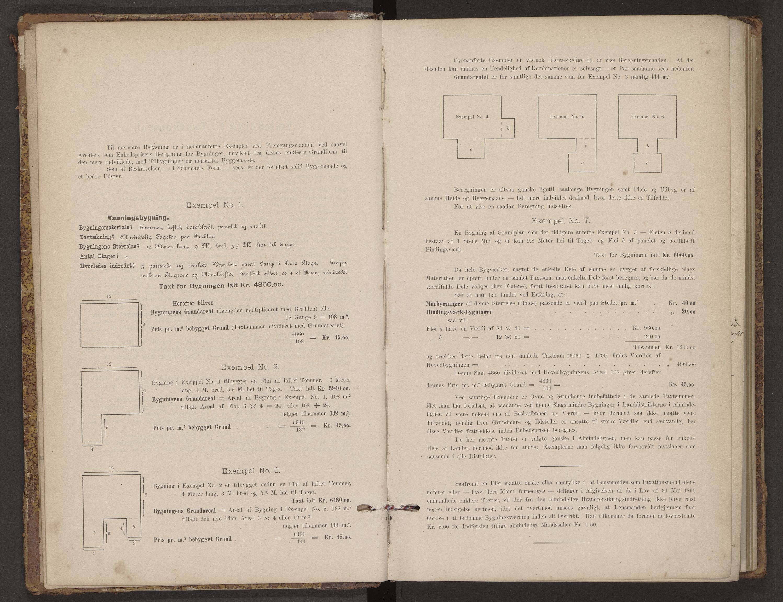 Norges Brannkasse Ørland, AV/SAT-A-5518/Fa/L0004: Branntakstprotokoll med skjema, 1894-1944