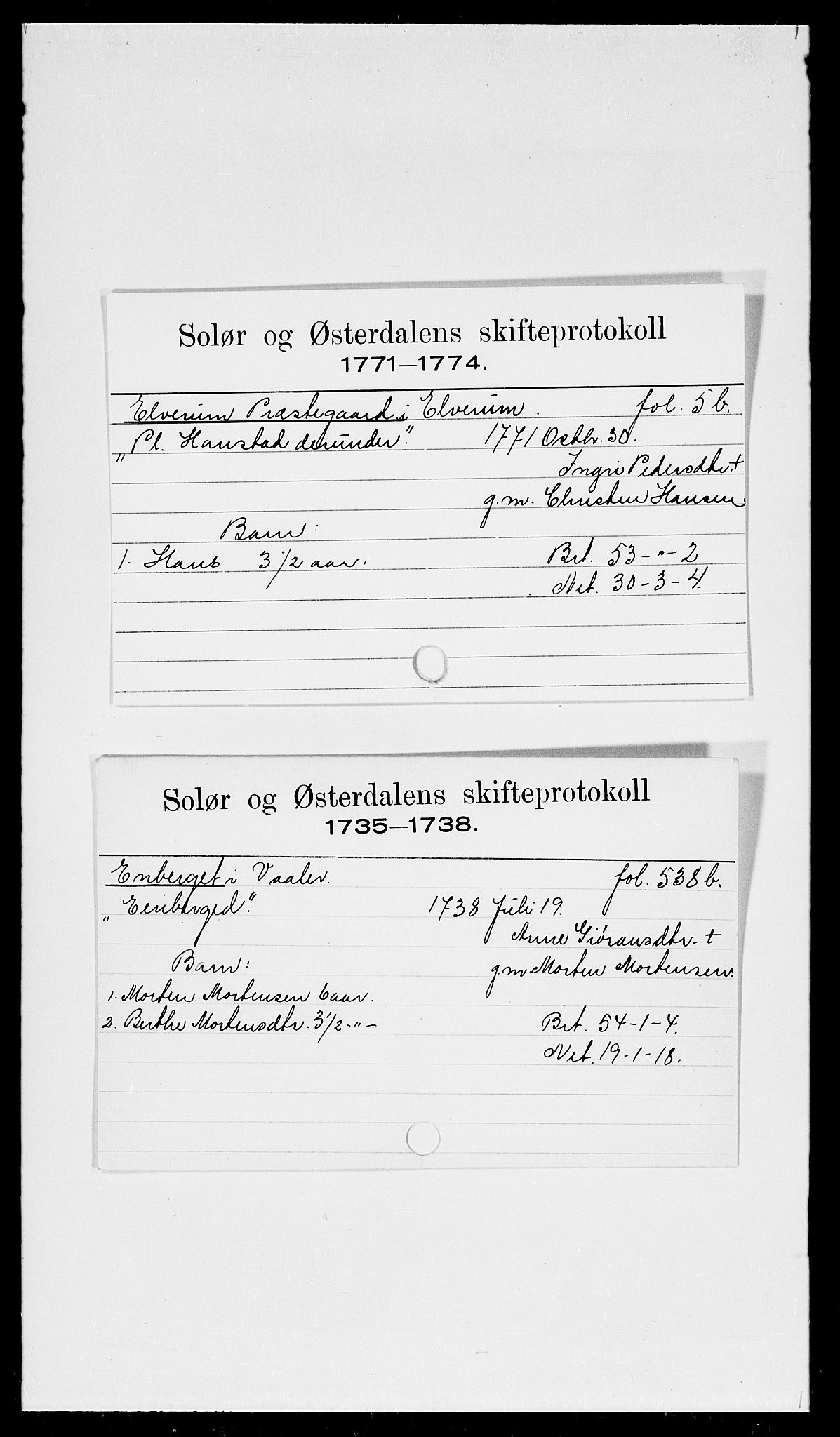 Solør og Østerdalen sorenskriveri, SAH/TING-024/J, 1716-1774, p. 8007