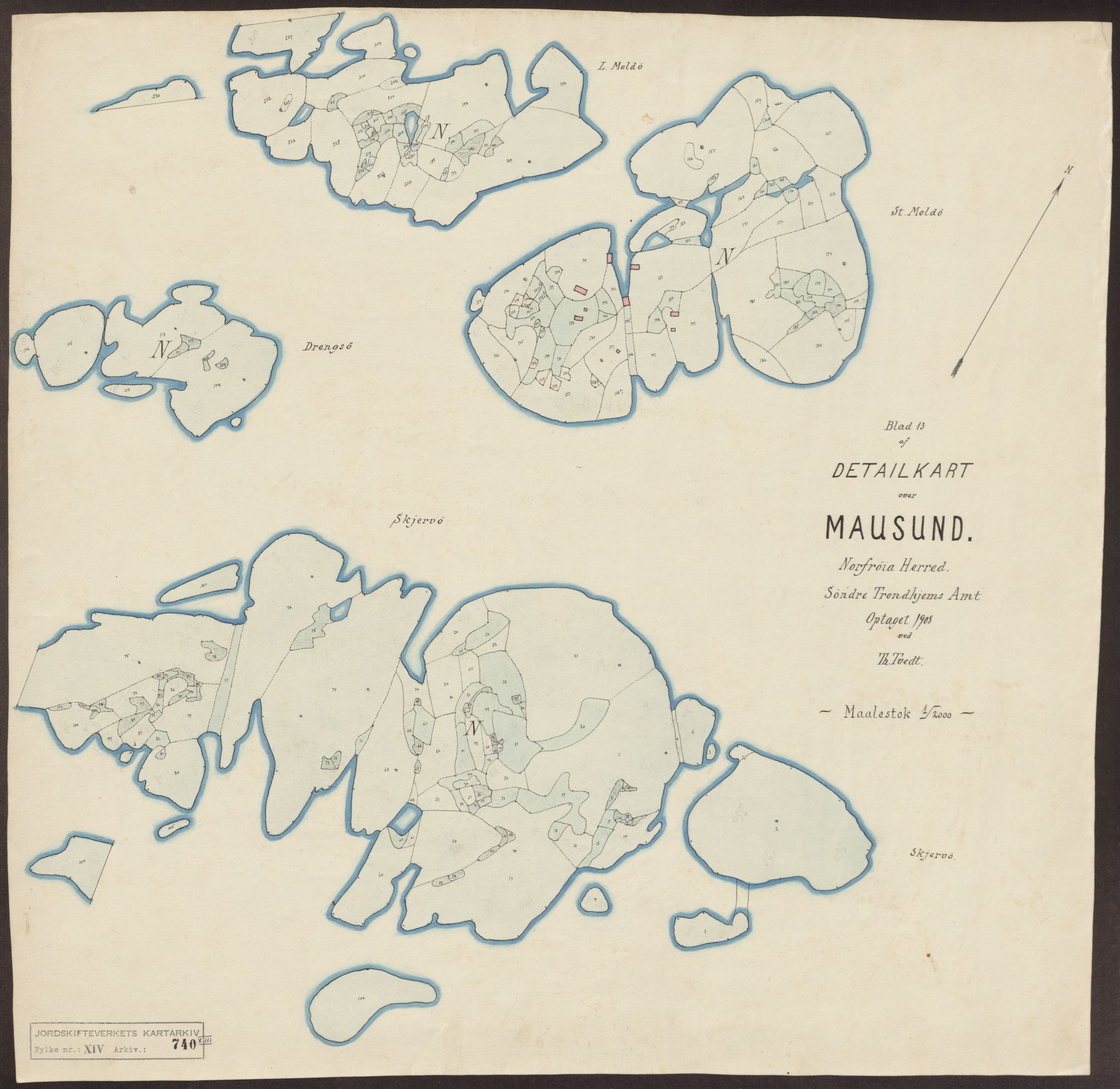 Jordskifteverkets kartarkiv, RA/S-3929/T, 1859-1988, p. 1120