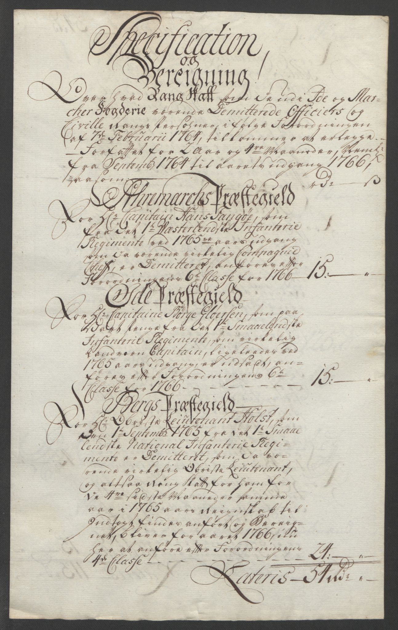 Rentekammeret inntil 1814, Reviderte regnskaper, Fogderegnskap, RA/EA-4092/R01/L0097: Ekstraskatten Idd og Marker, 1756-1767, p. 288