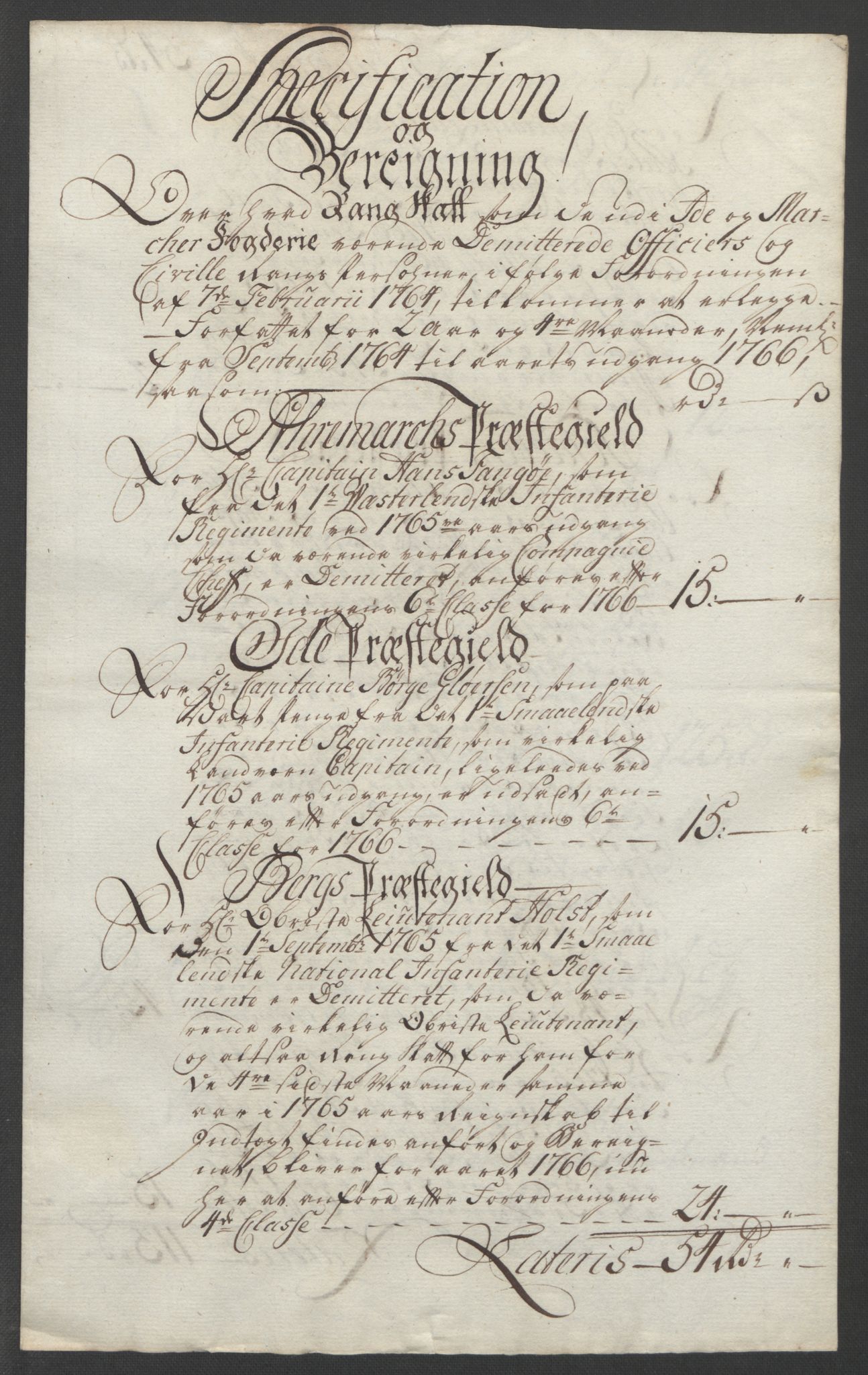 Rentekammeret inntil 1814, Reviderte regnskaper, Fogderegnskap, AV/RA-EA-4092/R01/L0097: Ekstraskatten Idd og Marker, 1756-1767, p. 288