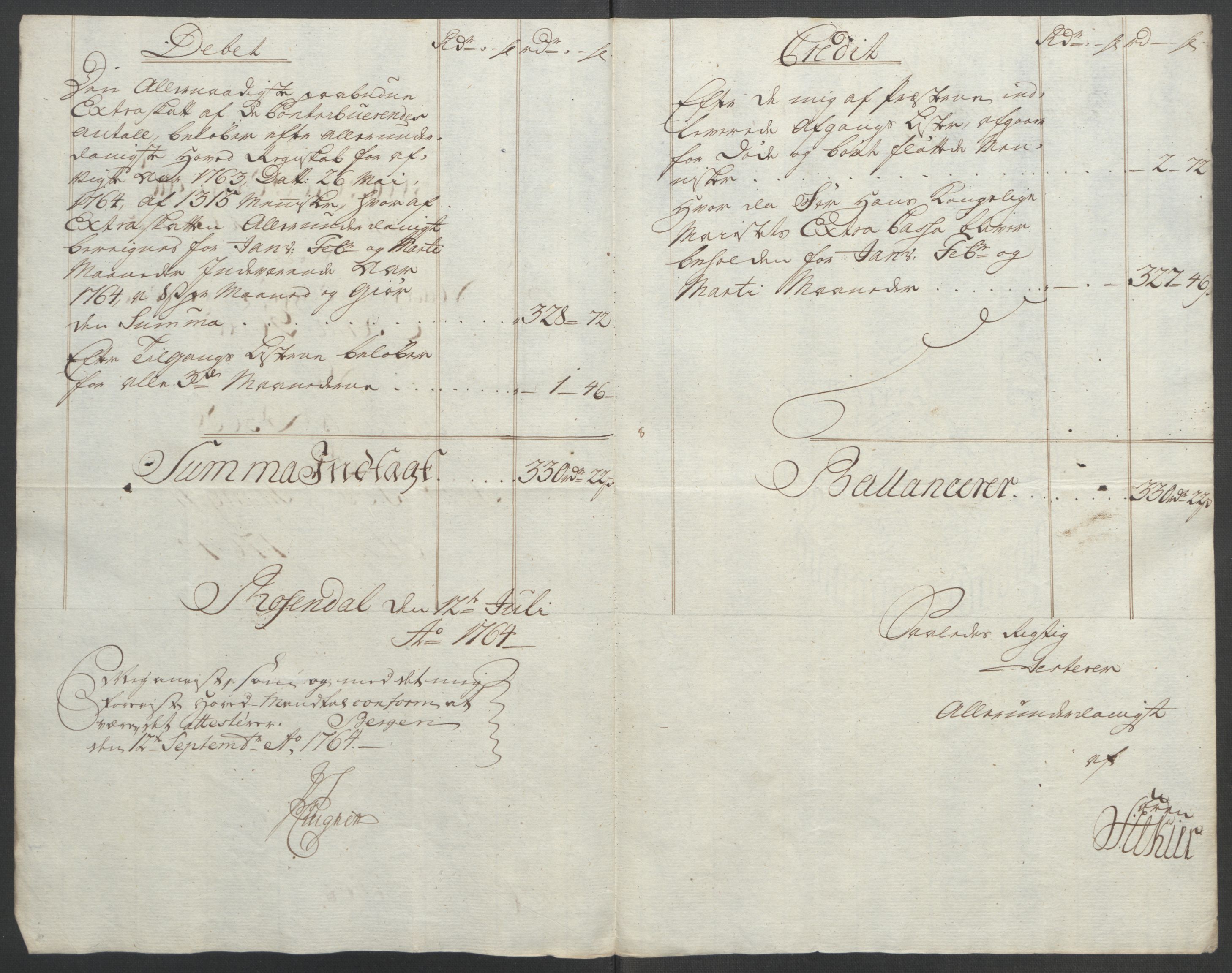 Rentekammeret inntil 1814, Reviderte regnskaper, Fogderegnskap, RA/EA-4092/R49/L3157: Ekstraskatten Rosendal Baroni, 1762-1772, p. 77