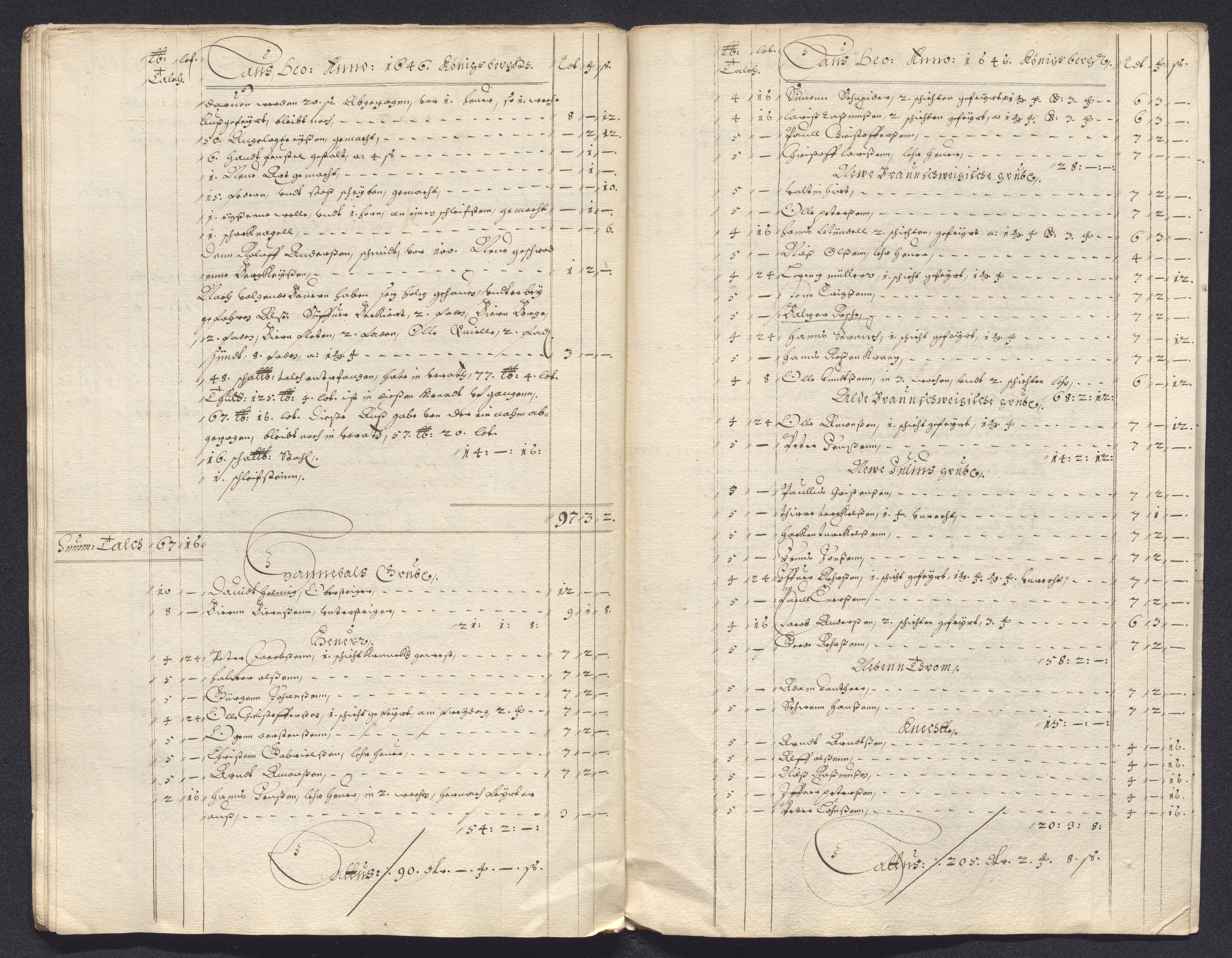 Kongsberg Sølvverk 1623-1816, AV/SAKO-EA-3135/001/D/Dc/Dcd/L0021: Utgiftsregnskap for gruver m.m. , 1645-1646, p. 399