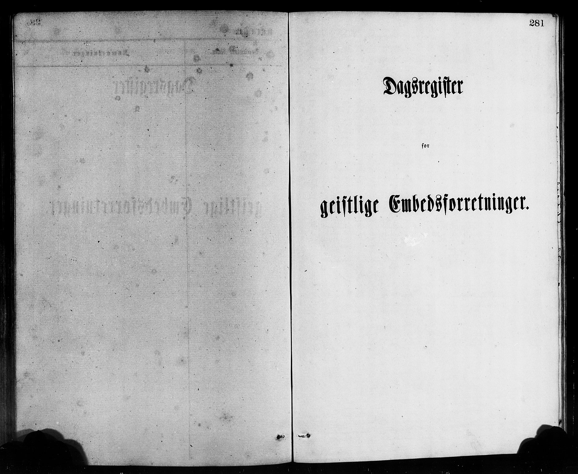 Bremanger sokneprestembete, AV/SAB-A-82201/H/Hab/Haba/L0002: Parish register (copy) no. A 2, 1866-1889, p. 281