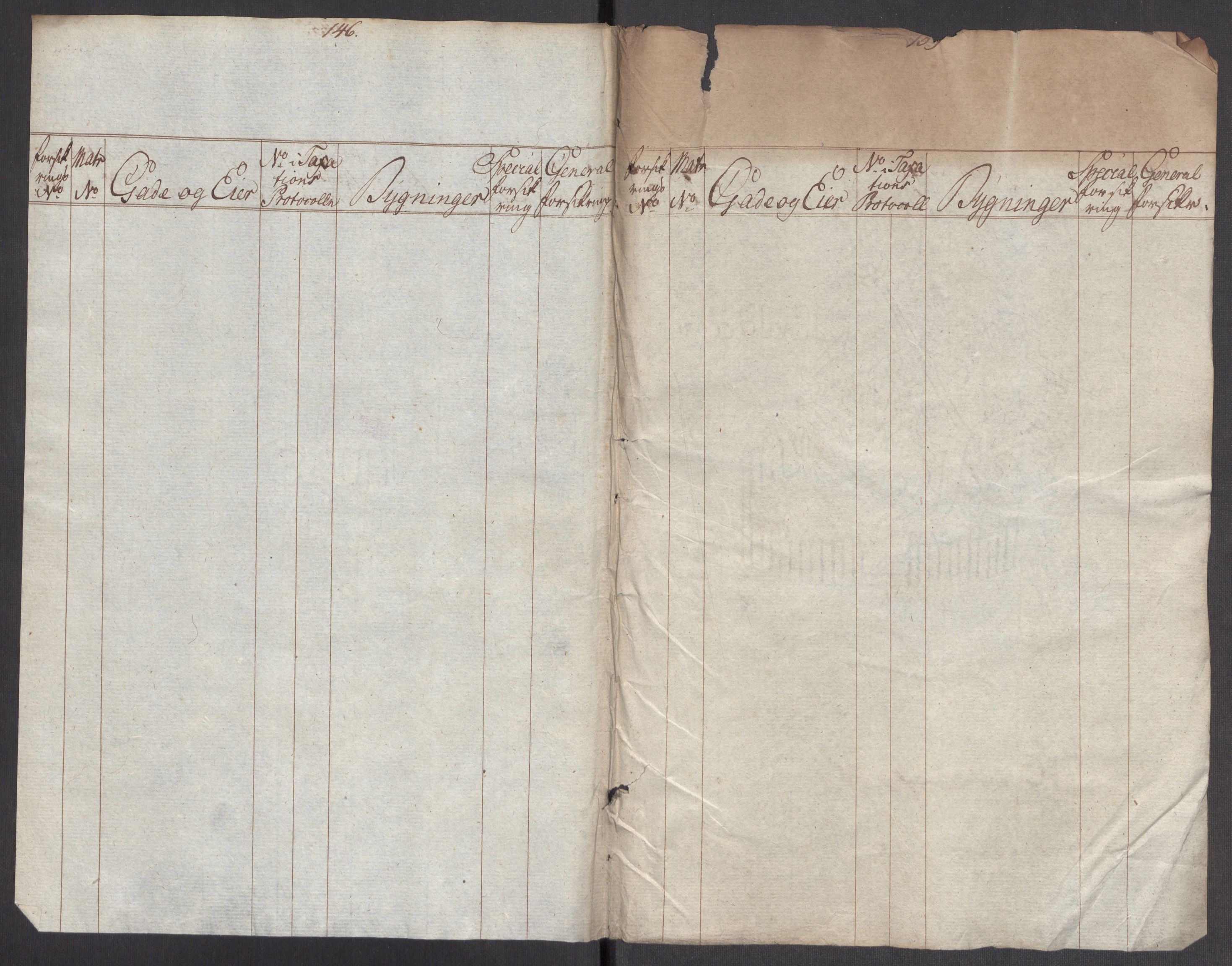 Kommersekollegiet, Brannforsikringskontoret 1767-1814, RA/EA-5458/F/Fa/L0007/0004: Bergen / Dokumenter, 1807-1817