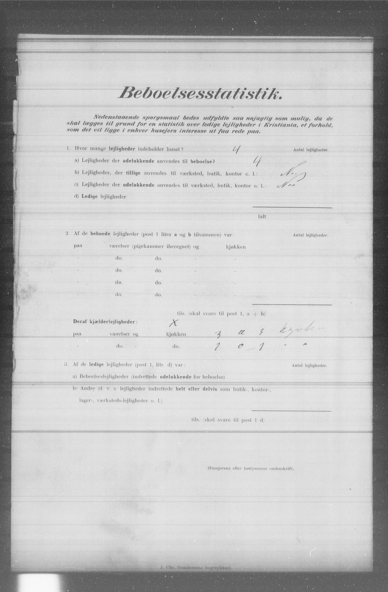 OBA, Municipal Census 1902 for Kristiania, 1902, p. 5186