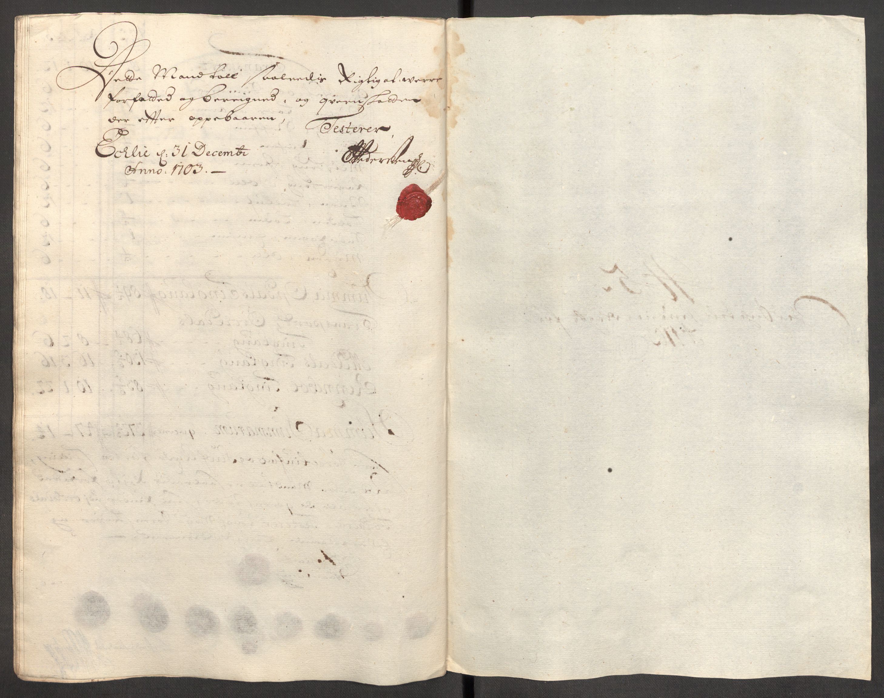 Rentekammeret inntil 1814, Reviderte regnskaper, Fogderegnskap, AV/RA-EA-4092/R60/L3953: Fogderegnskap Orkdal og Gauldal, 1703, p. 121
