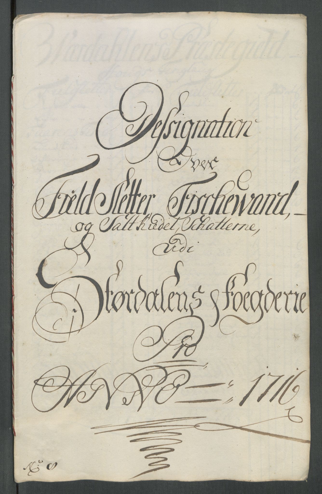 Rentekammeret inntil 1814, Reviderte regnskaper, Fogderegnskap, AV/RA-EA-4092/R62/L4206: Fogderegnskap Stjørdal og Verdal, 1716, p. 127