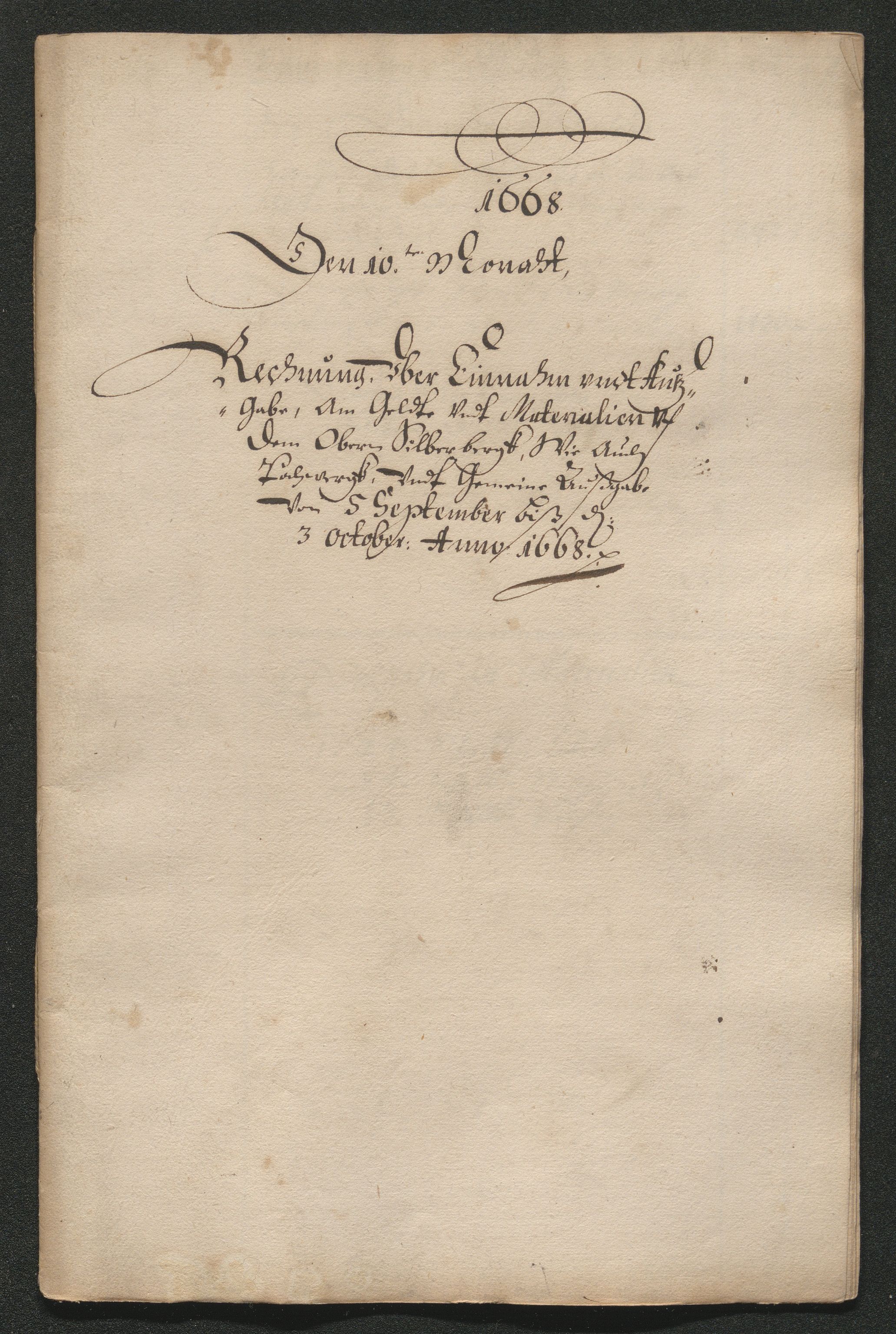 Kongsberg Sølvverk 1623-1816, SAKO/EA-3135/001/D/Dc/Dcd/L0041: Utgiftsregnskap for gruver m.m. , 1668, p. 286