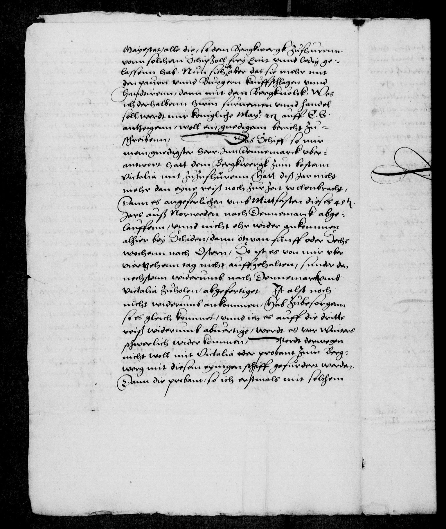 Tyske Kansellis innenrikske avdeling, AV/RA-EA-5864/E/L0002: 3  Bergverkssaker, 1531-1546, p. 307